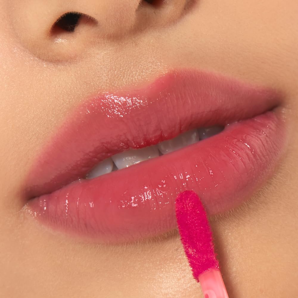 ETUDE Glow Fixing Tint #7 Cold Fuchia | Non-Sticky Glossy Shine Lip Stain | Fills up with