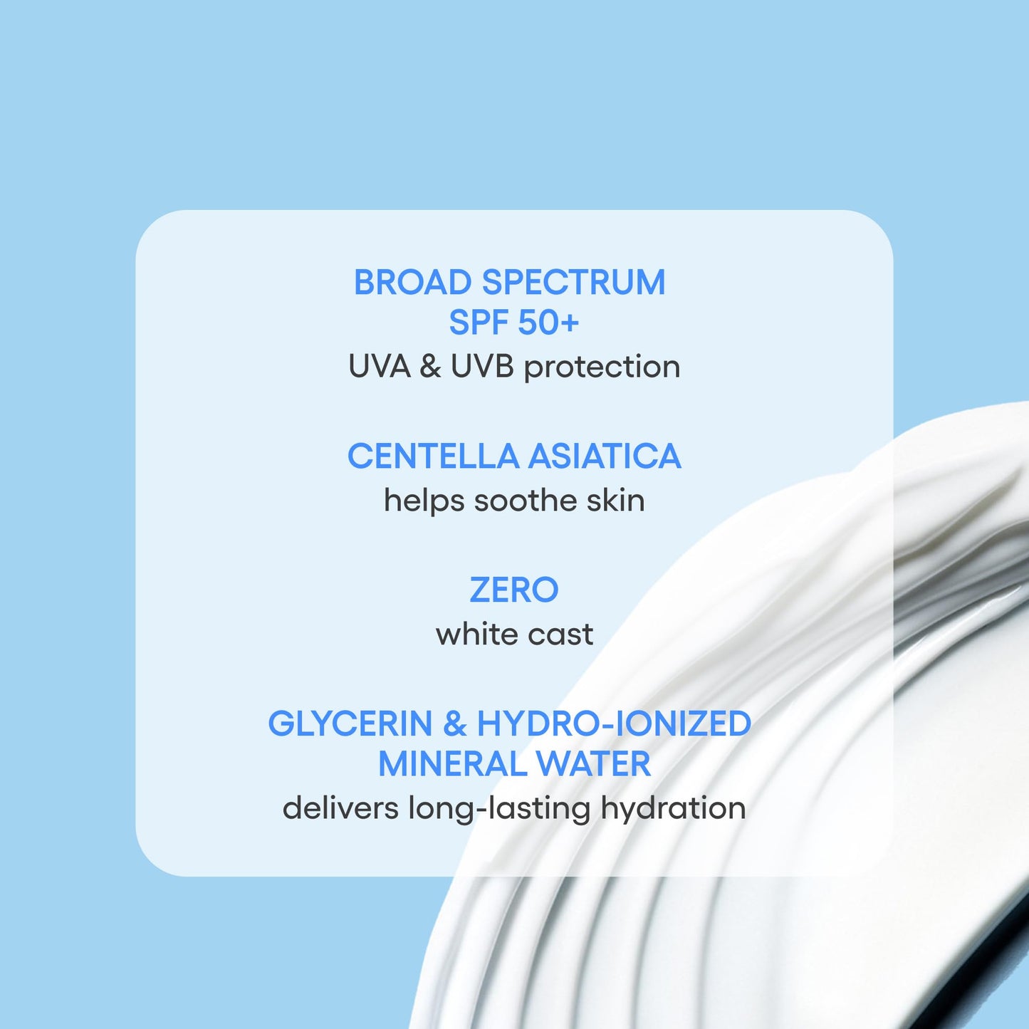 LANEIGE Hydro UV Defense Sunscreen SPF 50+ Hypoallergenic & Dermatologist-Tested Korean Broad