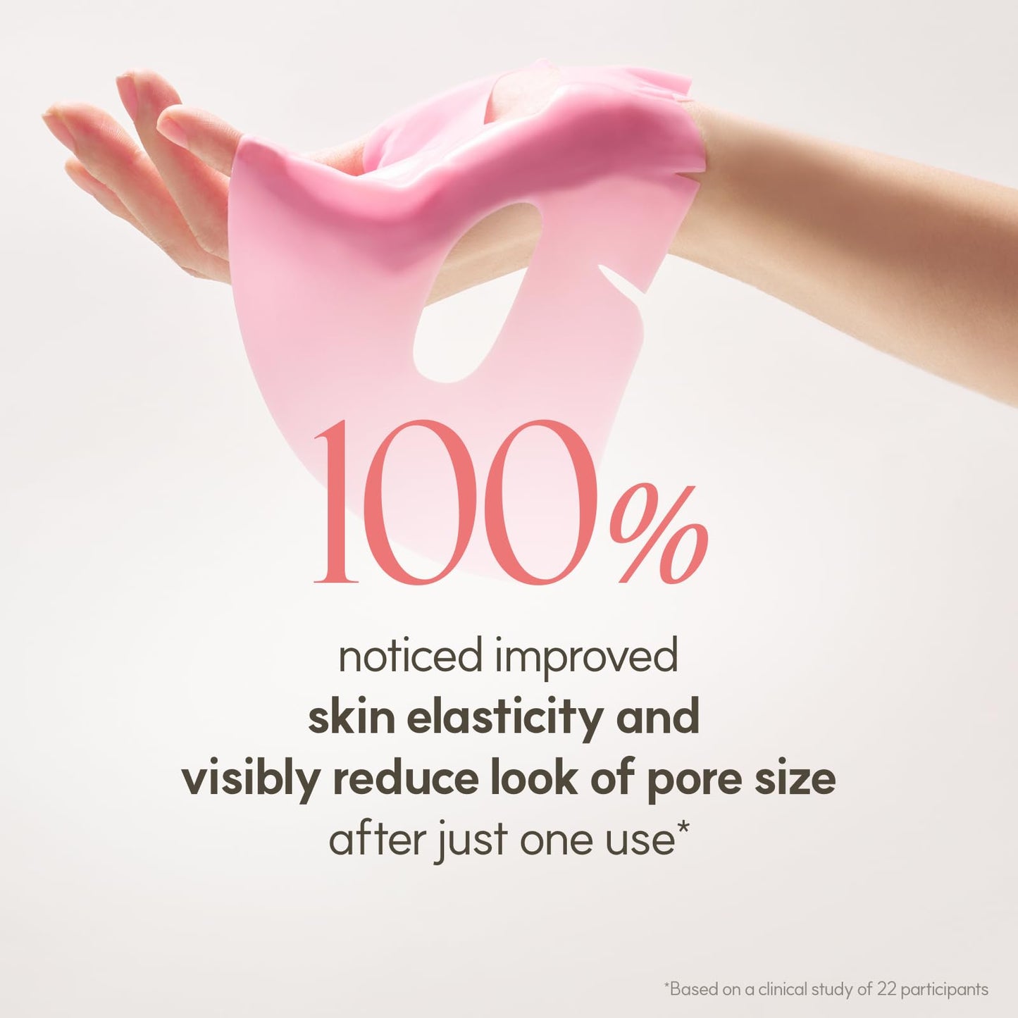 The Face Shop Rose PDRN Pink Collagen Face Mask, Korean Glass Skin Essential, Hyaluronic Acid for