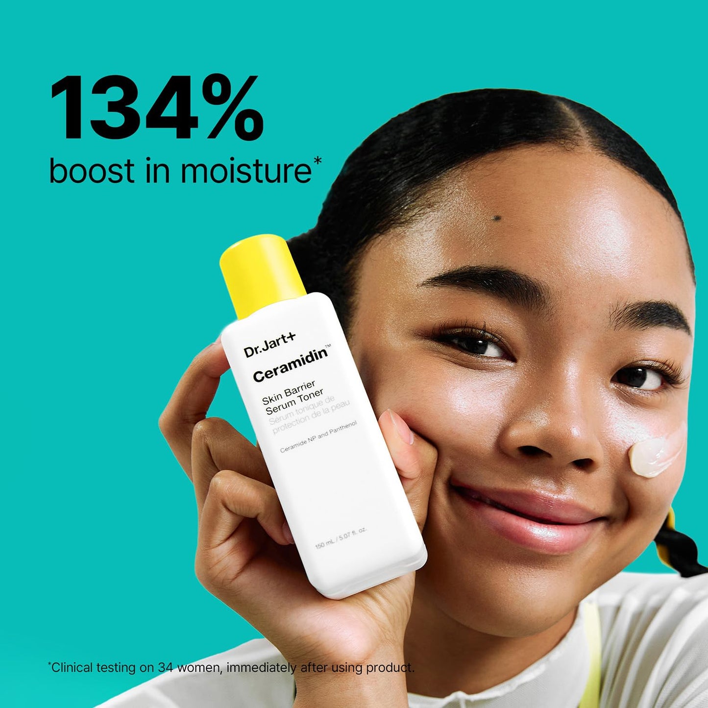 Dr.Jart+ Ceramidin Skin Barrier Repair Korean Face Serum Toner with Ceramides | Milky Toner |