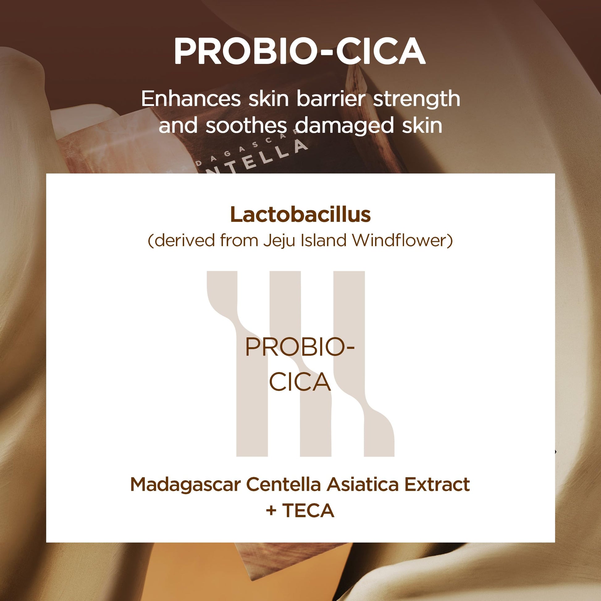 SKIN1004 Madagascar Centella Probio-Cica Nourishing Mask, Face Masks Skincare for Skin Barrier