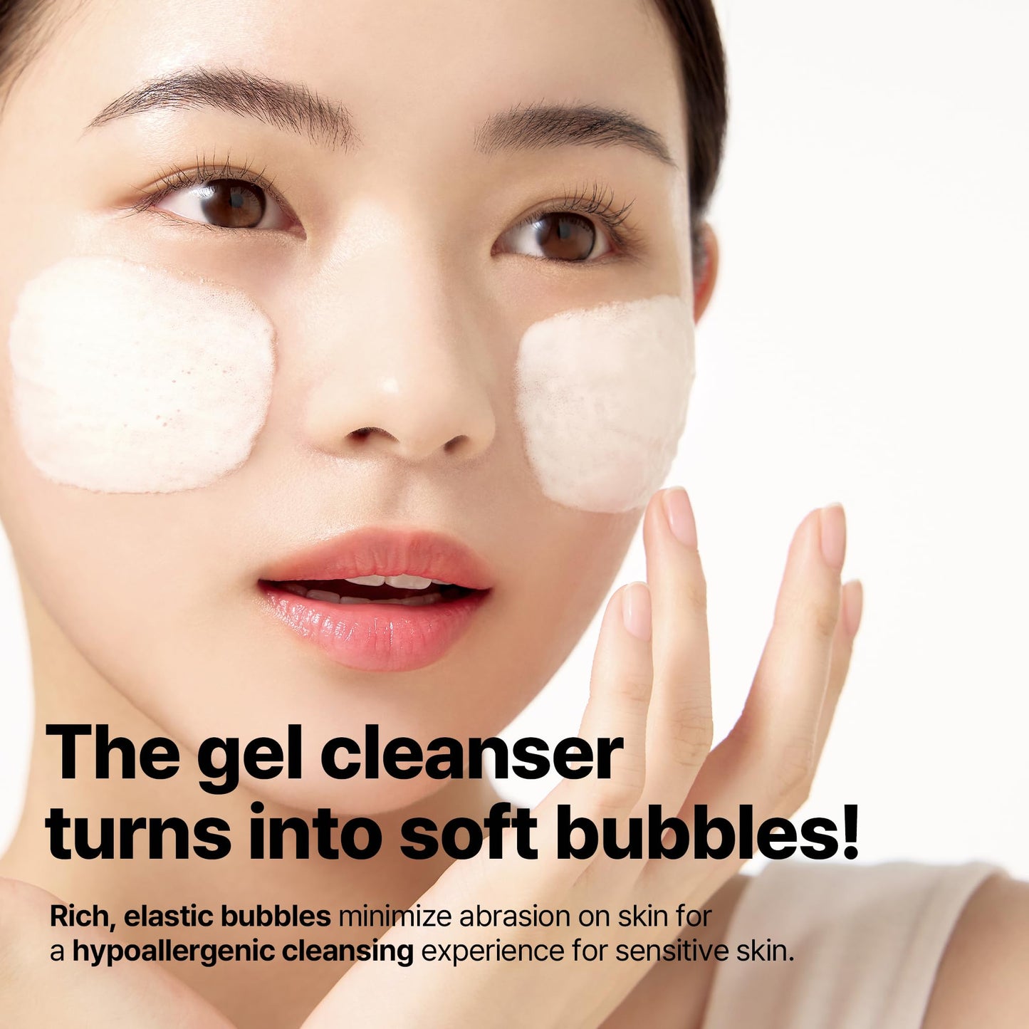 SOME BY MI Lacto Soy Mild Peeling Bubble Cleanser – 6.08oz, 180ml – Korean Vegan Blackhead Removing