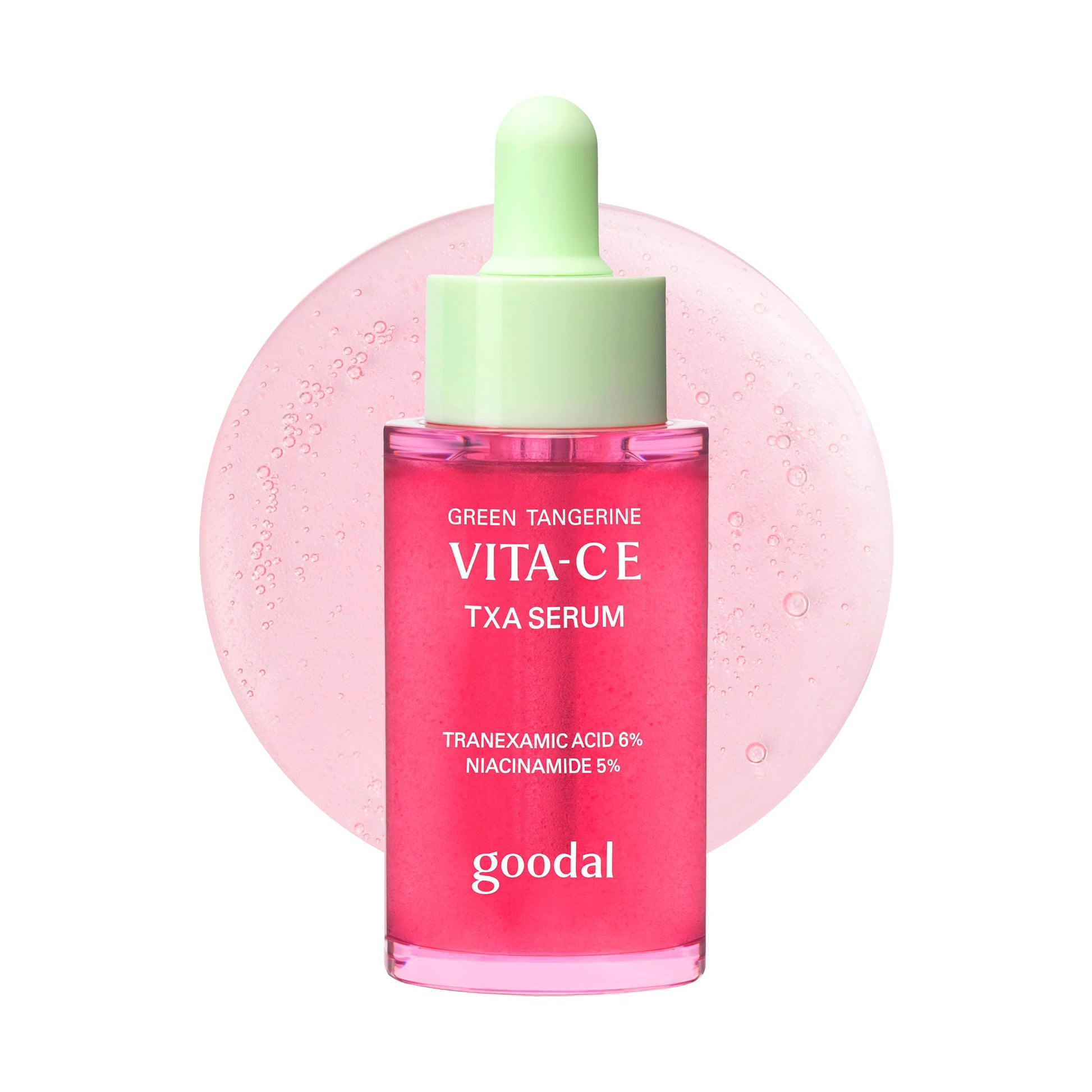 GOODAL Green Tangerine Vita C E TXA Serum | 6% Tranexamic Acid Serum for Face with 5% Niacinamide
