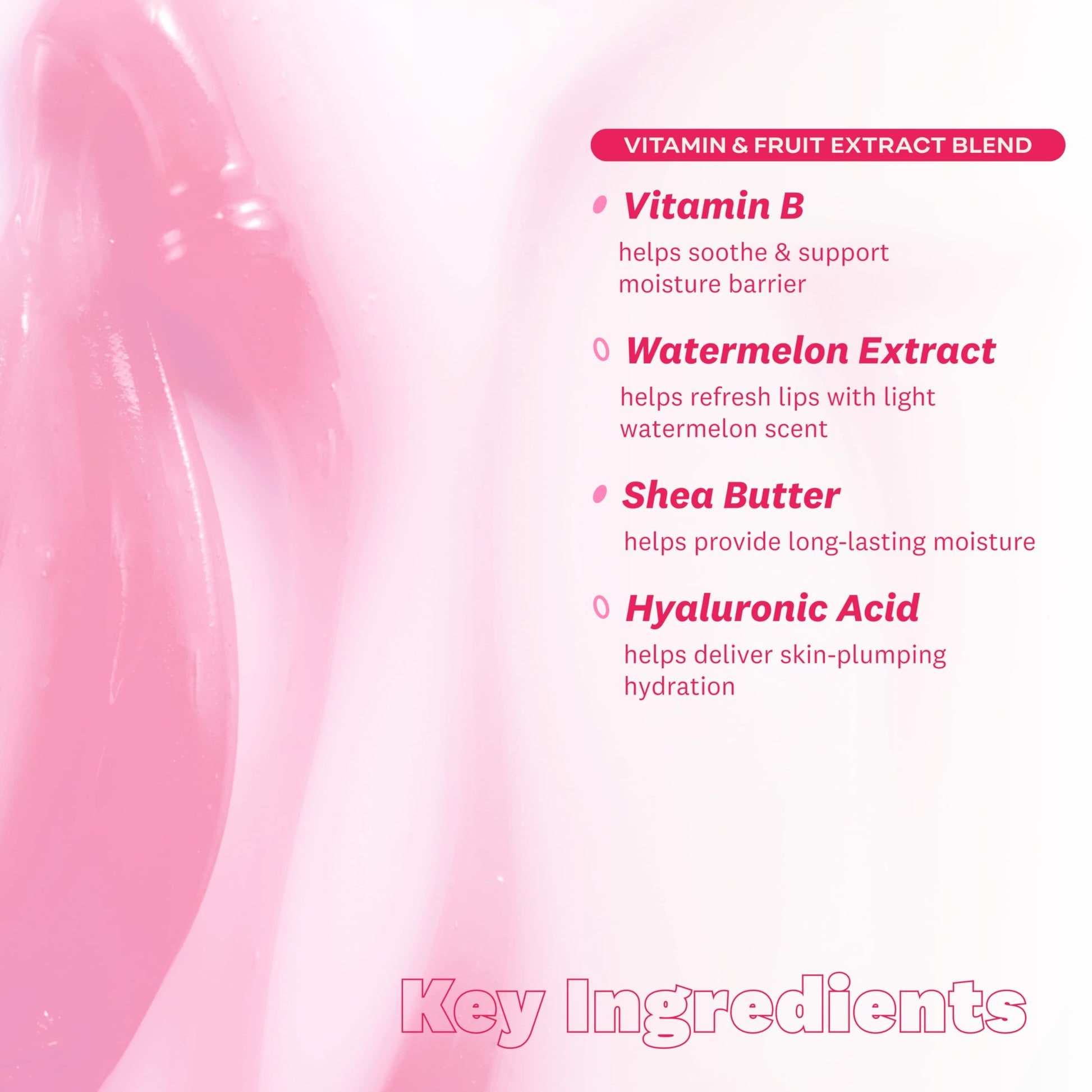 THE FACE SHOP Vitamin B & Watermelon Lip Mask, Soothing & Moisturizing Lip Balm, Lip Sleeping Mask
