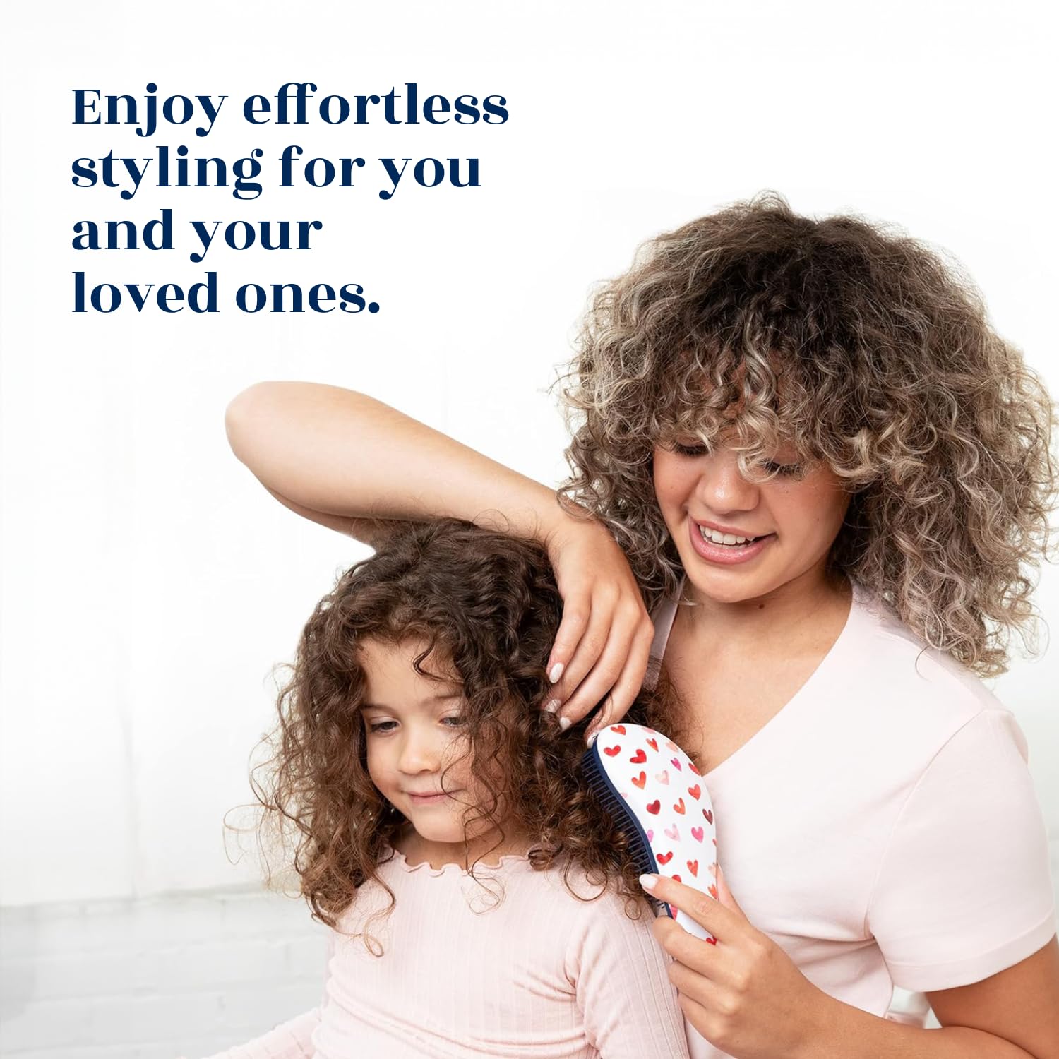 Crave Naturals Glide Thru Detangling Hair Brush for Adults and Kids - Detangler Hairbrush for Curly