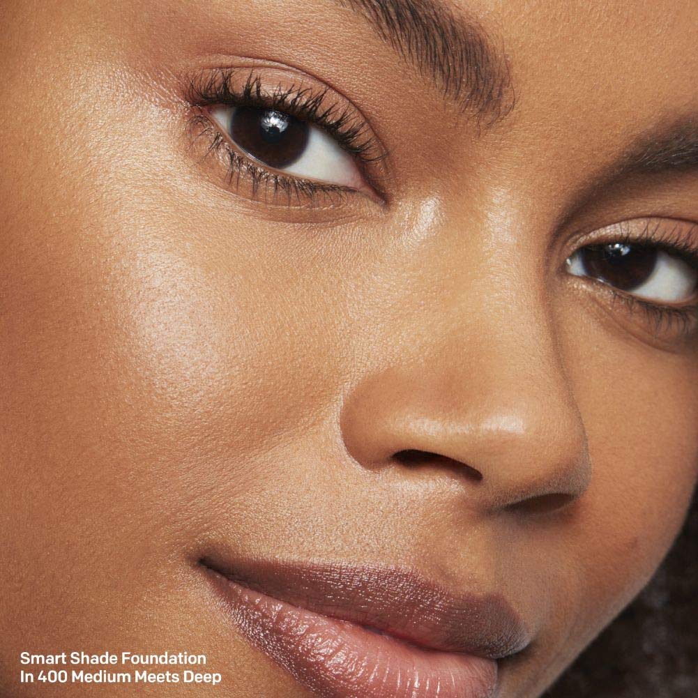 Almay Skintone Matching Foundation, Smart Shade Face Makeup with SPF 15, Hypoallergenic, Oil-Free, Dermatologist-Tested, 300 Straight Up Medium, 1 fl oz