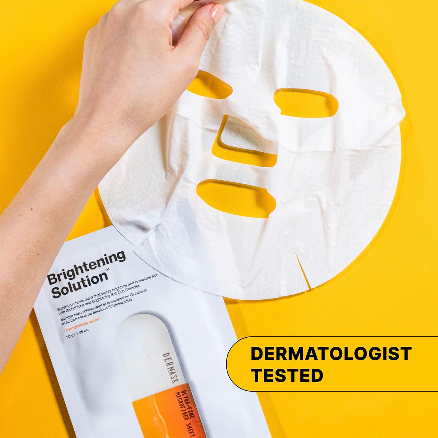 Dr.Jart+ Dermask Micro Jet Brightening Solution Korean Face Mask | Sheet Mask | Korean Skin Care |