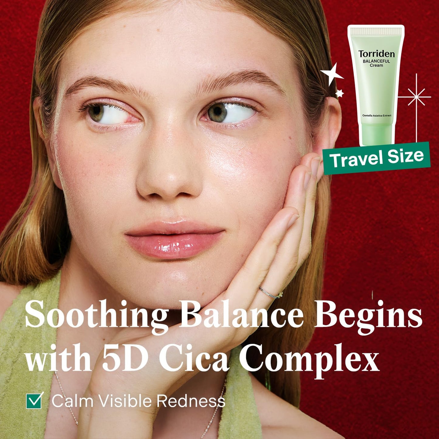 Torriden Holiday Wonder Pop Duo Gift Set (Red) | DIVE IN Hyaluronic Serum + BALANCEFUL Cica Cream |