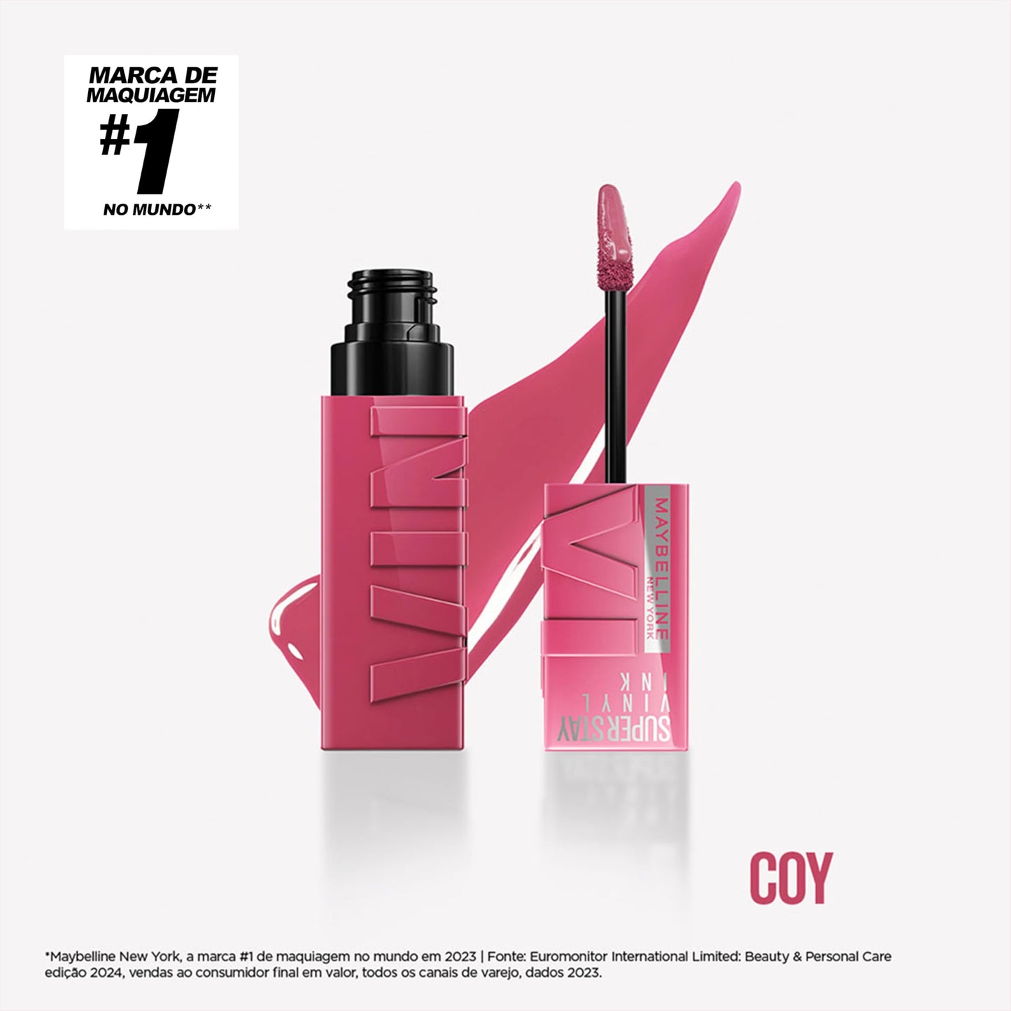 Maybelline Super Stay Vinyl Ink Longwear No-Budge Liquid Lipcolor Makeup, Highly Pigmented Color