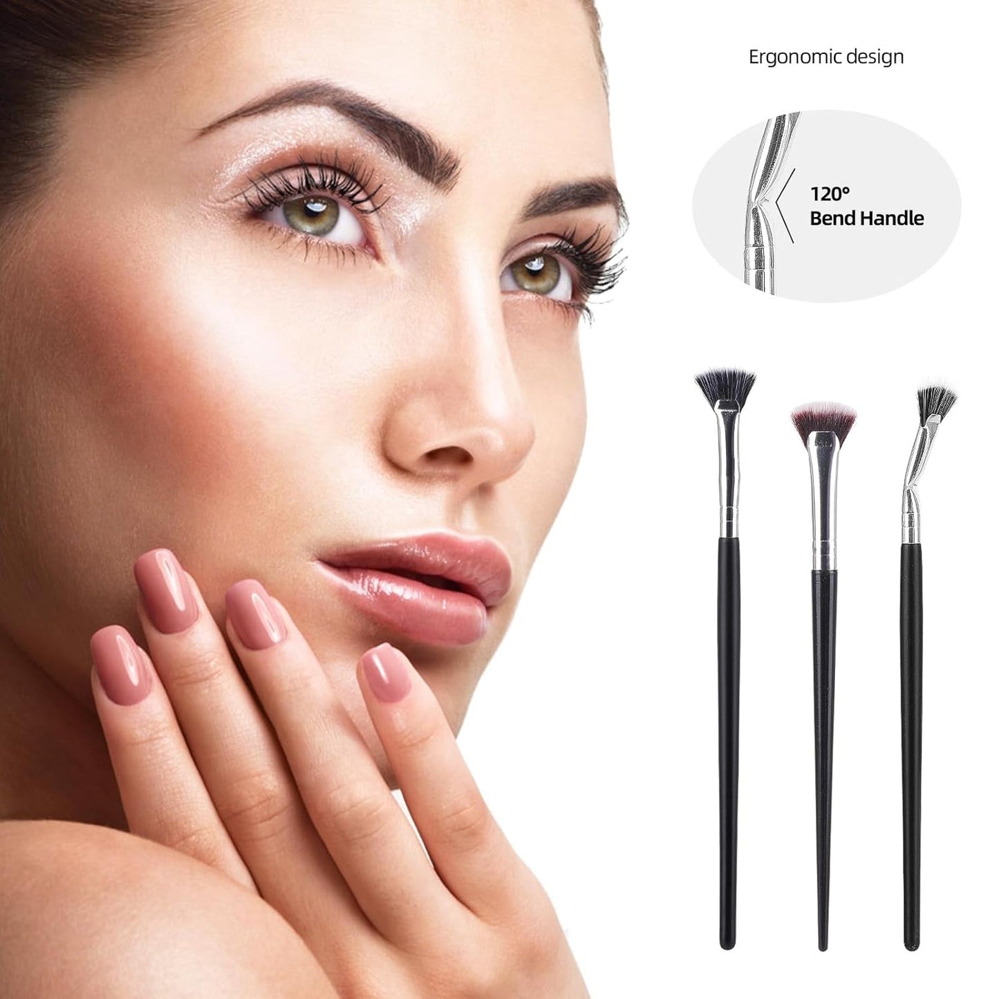 6 Pack Eyelash & Eyebrow Combs, Dual-ended Spoolie Mascara Brush and Lash Separator Tool for Eyelash Extensions