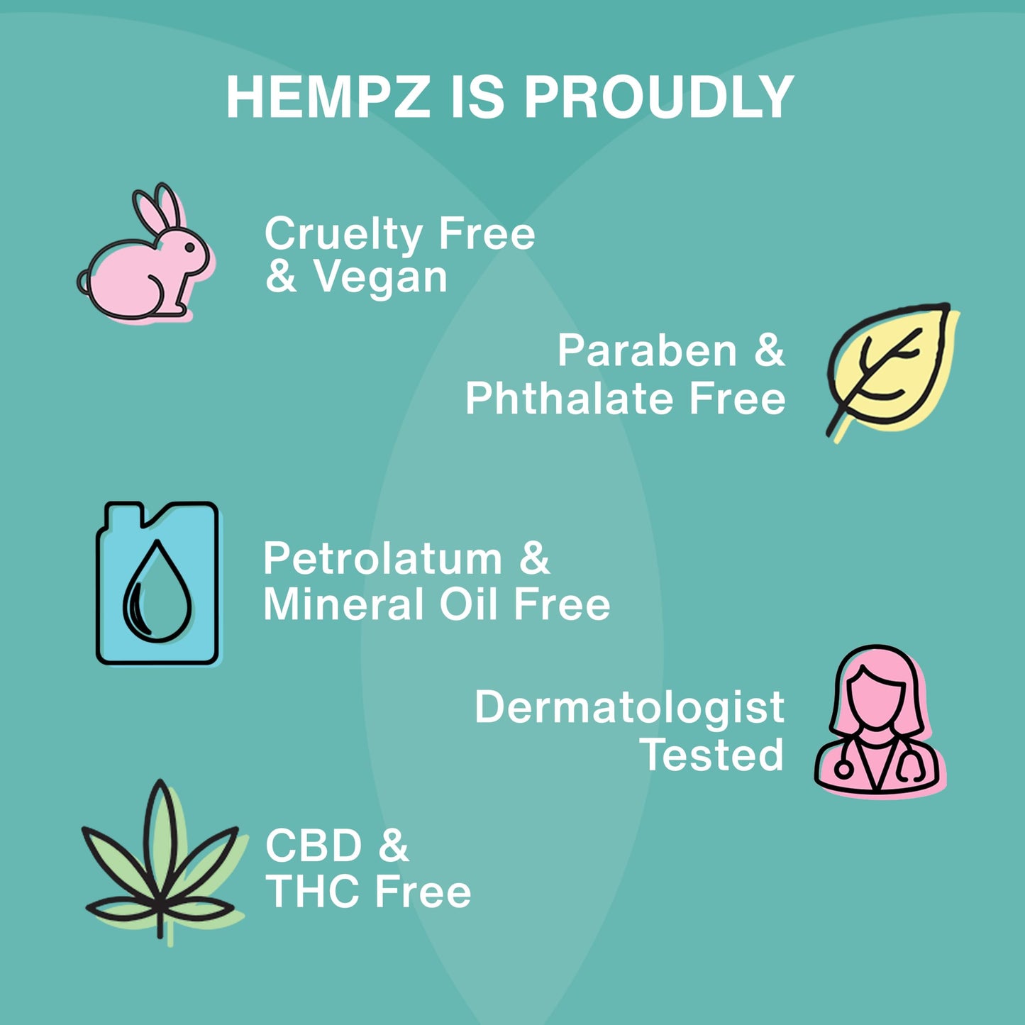 Hempz Mini Whipped Vanilla & Coconut Cream Body & Hand Lotion 2.25 oz.