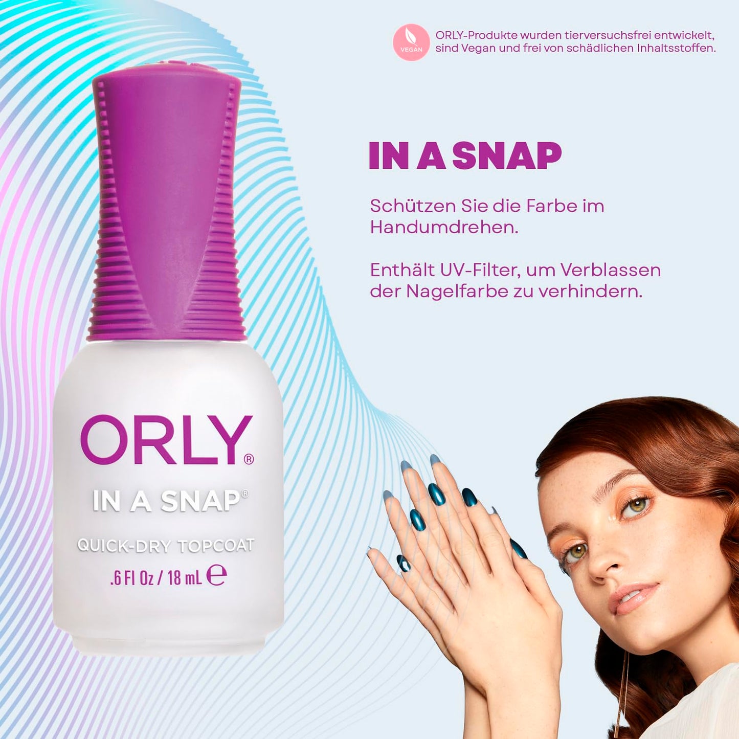 Orly Nail Dryer, Sec'n Dry, 0.6 Ounce (Pack of 2)