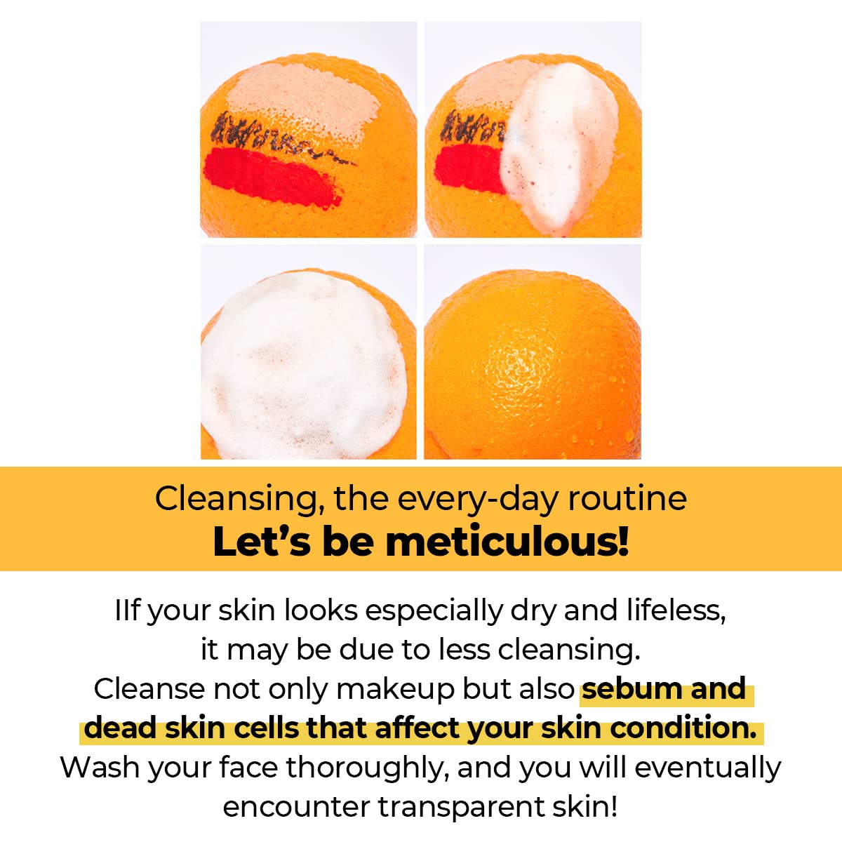 numbuzin No.2 Cleansing Foam | Deep Clean Fresh Cream Cleanser | Foam Cleanser, Gentle Exfoliation