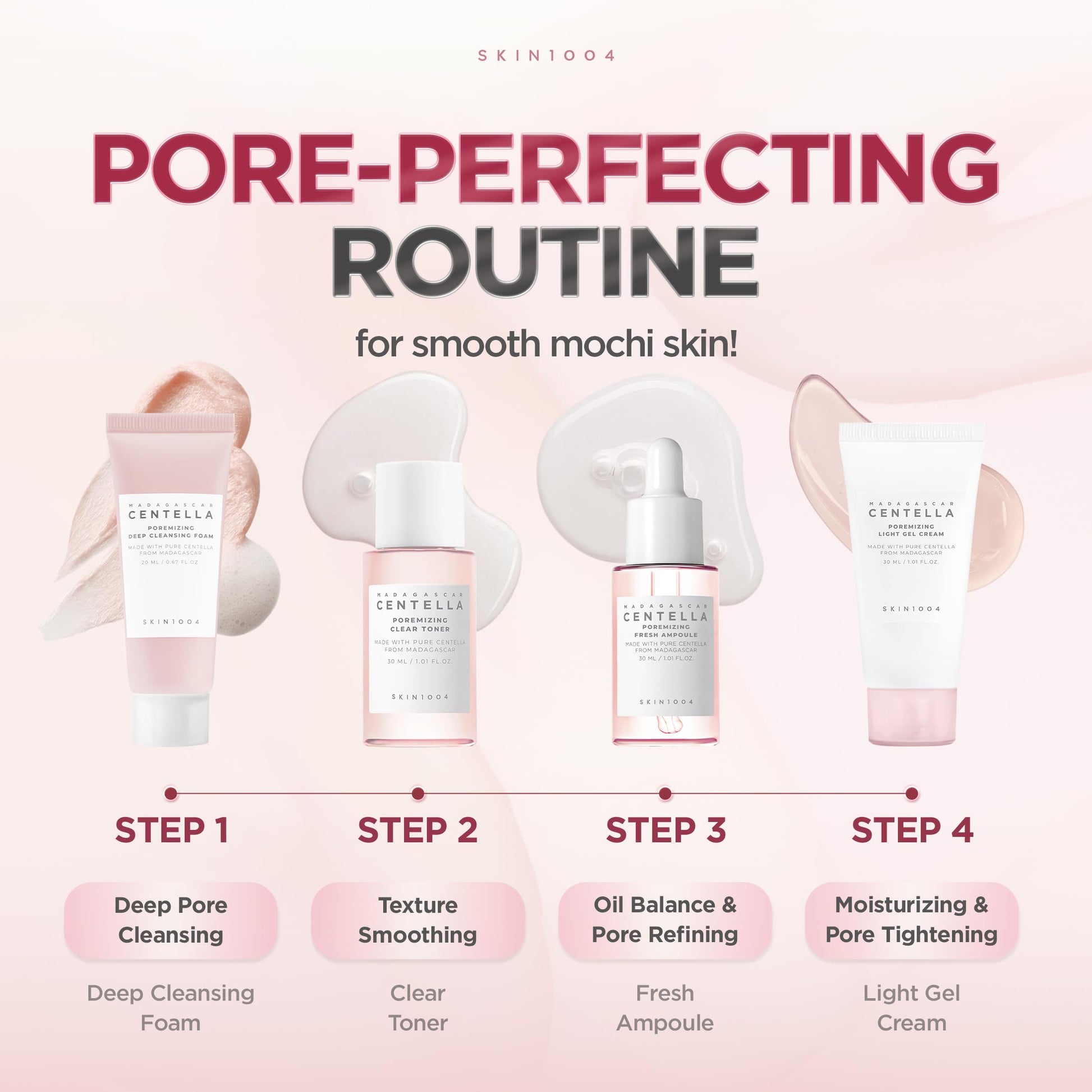 SKIN1004 Madagascar Centella Poremizing Travel Kit