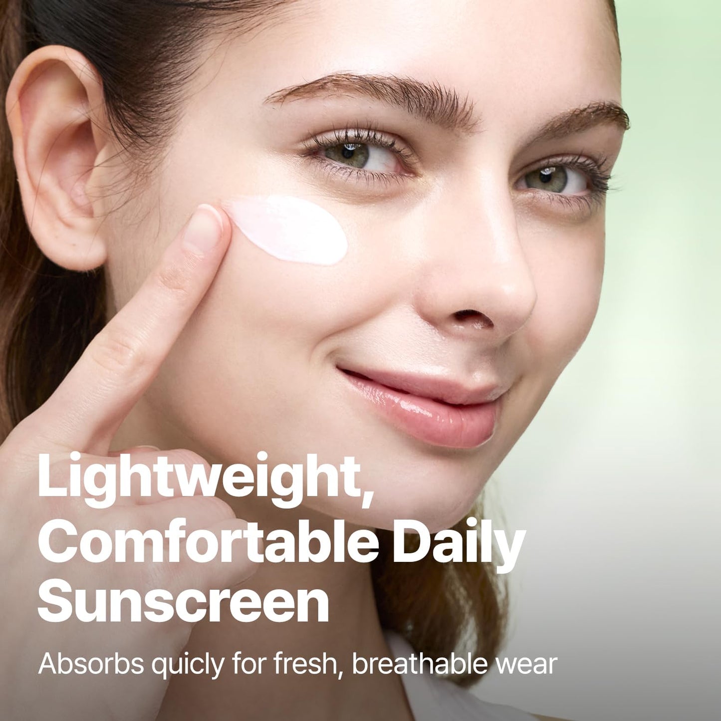 GOODAL Heartleaf Soothing Moisture Sunscreen, Broad Spectrum SPF 50, Hydrating Korean Face