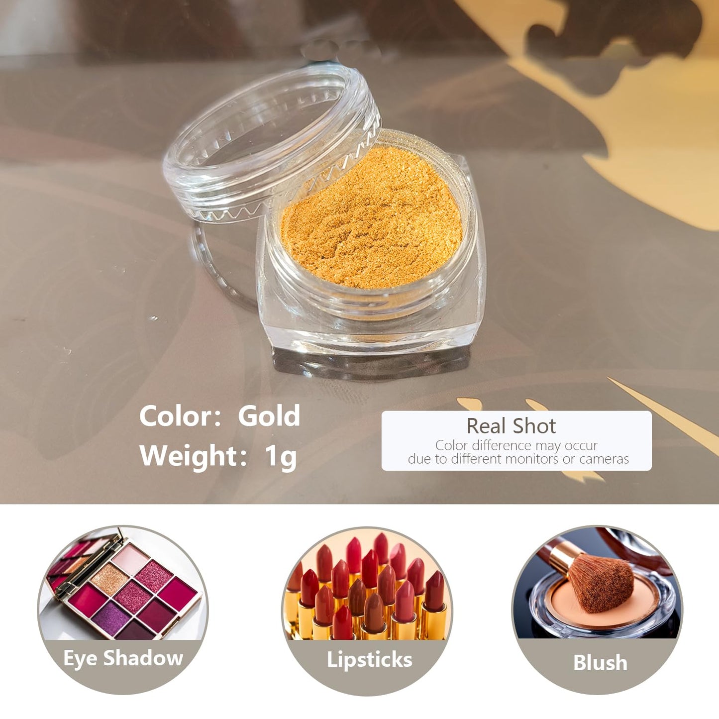 T-Miles 6-color natural cosmetics pigment set for DIY eye shadow lipstick blush