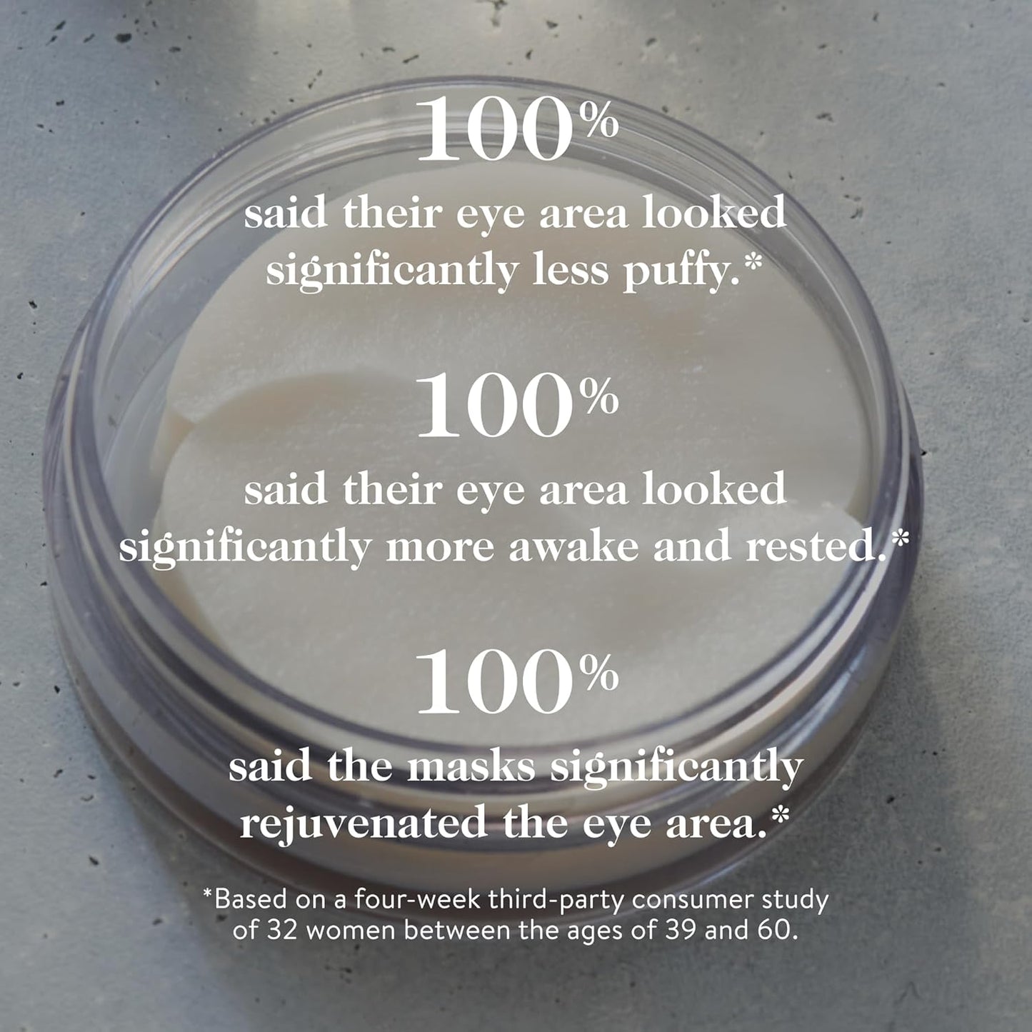 goop Beauty Eye Masks for Puffy Eyes | Under Eye Patches for Dark Circles | VEOCEL Lyocell Masks in Niacinamid Serum | Improves Crows Feet, Fine Lines, & Wrinkles | Paraben & Silicone Free | 30-Pack