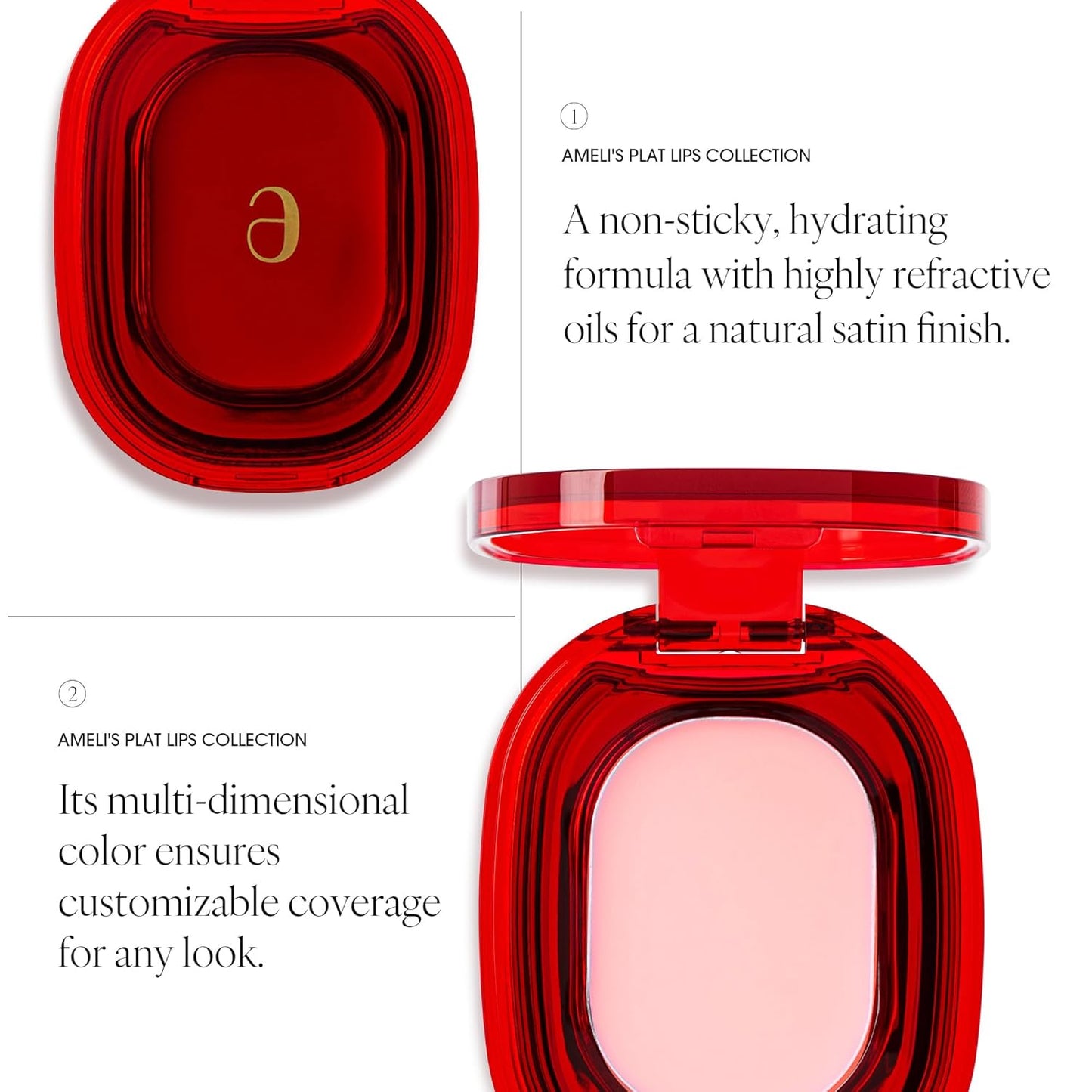 PLAT LIPS 921 BALM BALM, Lip & Cheek, Lightweight, Naturally Dewy+ Glowy Finish, Blendable & Buildable Formula (1.2g, 0.003 oz.)