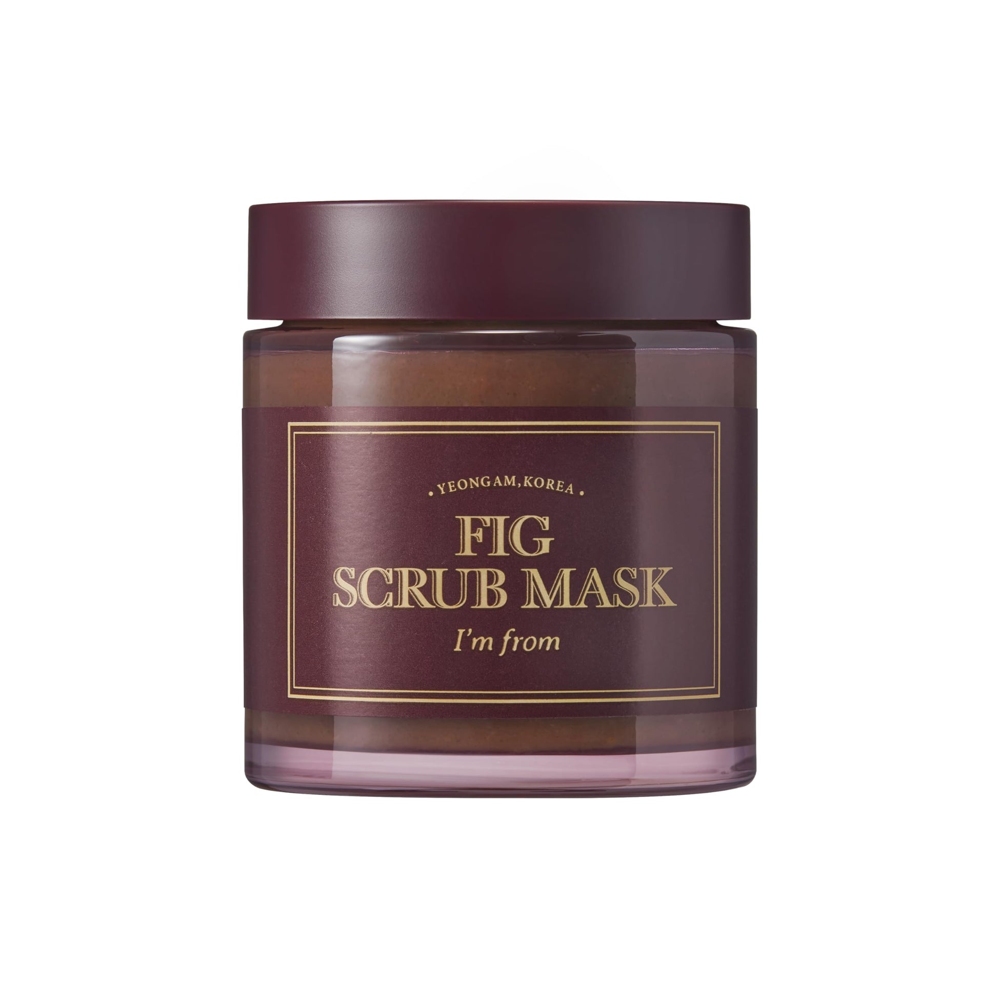 I'm from Fig Scrub Mask 120g, exfoliating, moisturizing mask, korean exfoliator, organic skin care
