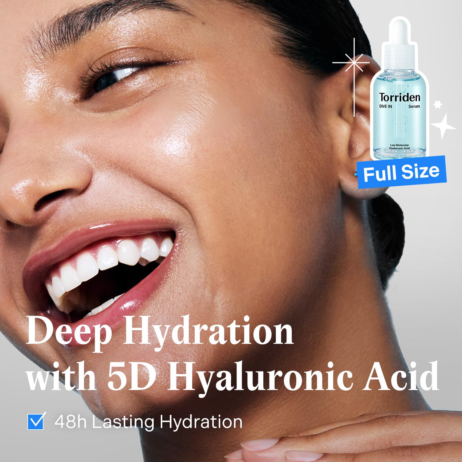 Torriden Holiday Wonder Pop Duo Gift Set (Blue) | DIVE IN Hyaluronic Serum + BALANCEFUL Cica Cream
