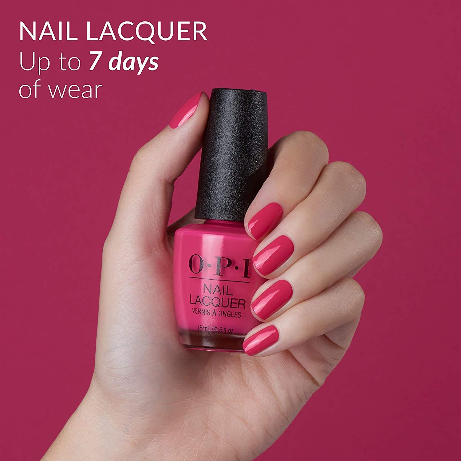 OPI Nail Lacquer Rub-a-Pub-Pub | Opaque Dark Gray Nail Polish