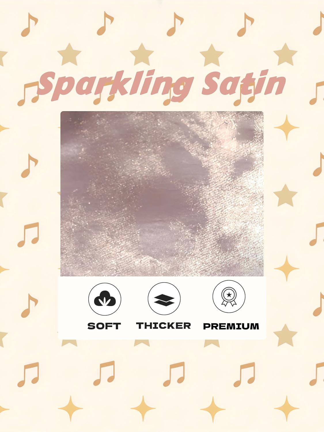 Serenade Sparkling Satin Heatless Curls Overnight, Heatless Hair Clurer Curling Rod Headband, No Heat Curling Rod Hair Roller for Women and Girls to sleep in, Pink