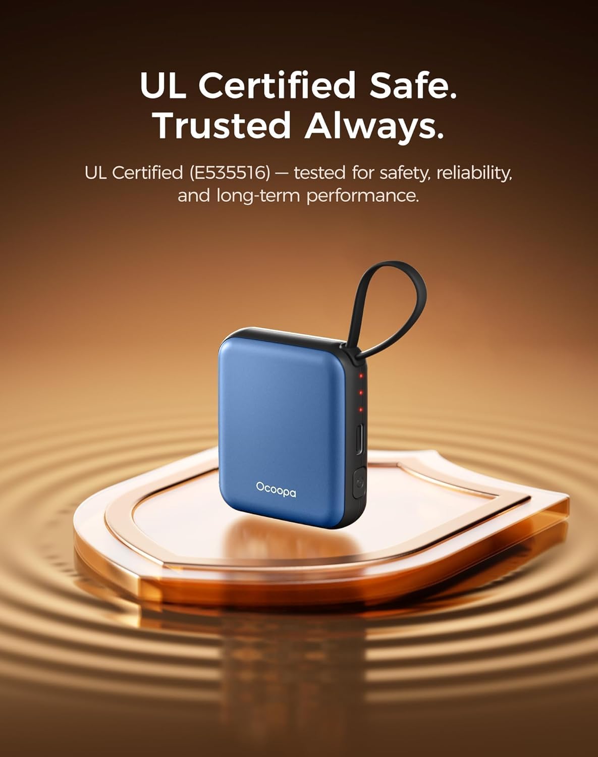 Ocoopa Hand Warmers Rechargeable UT5 Nano – Slim Electric Pocket Heater, Smart Temp Control, 14Hrs Battery, UL Safety, Artists in Bloom Design, Practical Gifts for Women, Christmas, Outdoor, Office