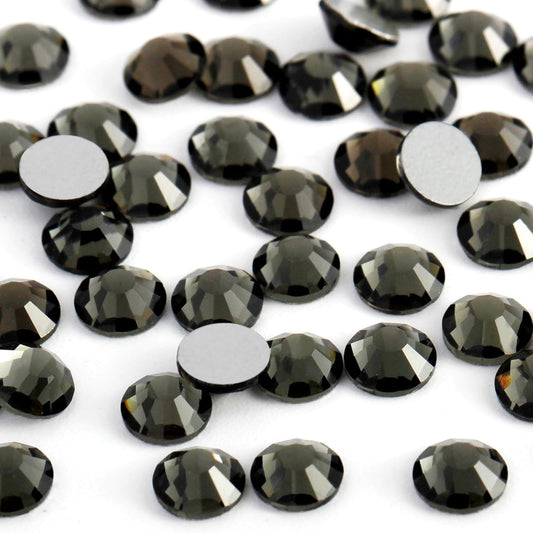 5000PCS SS6 Flatback Rhinestones | 12-Facet Diamond-Cut Glass Gems for Nail Art, Clothing, DIY