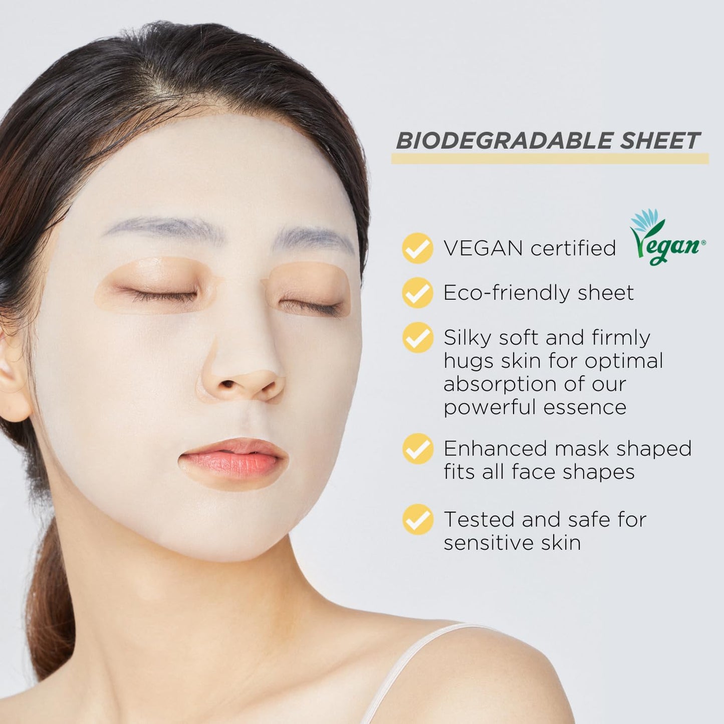 Mediheal Best Korean Sheet Mask - Vita Essential Face Mask 10 Sheets Vitamin Mask For All skin