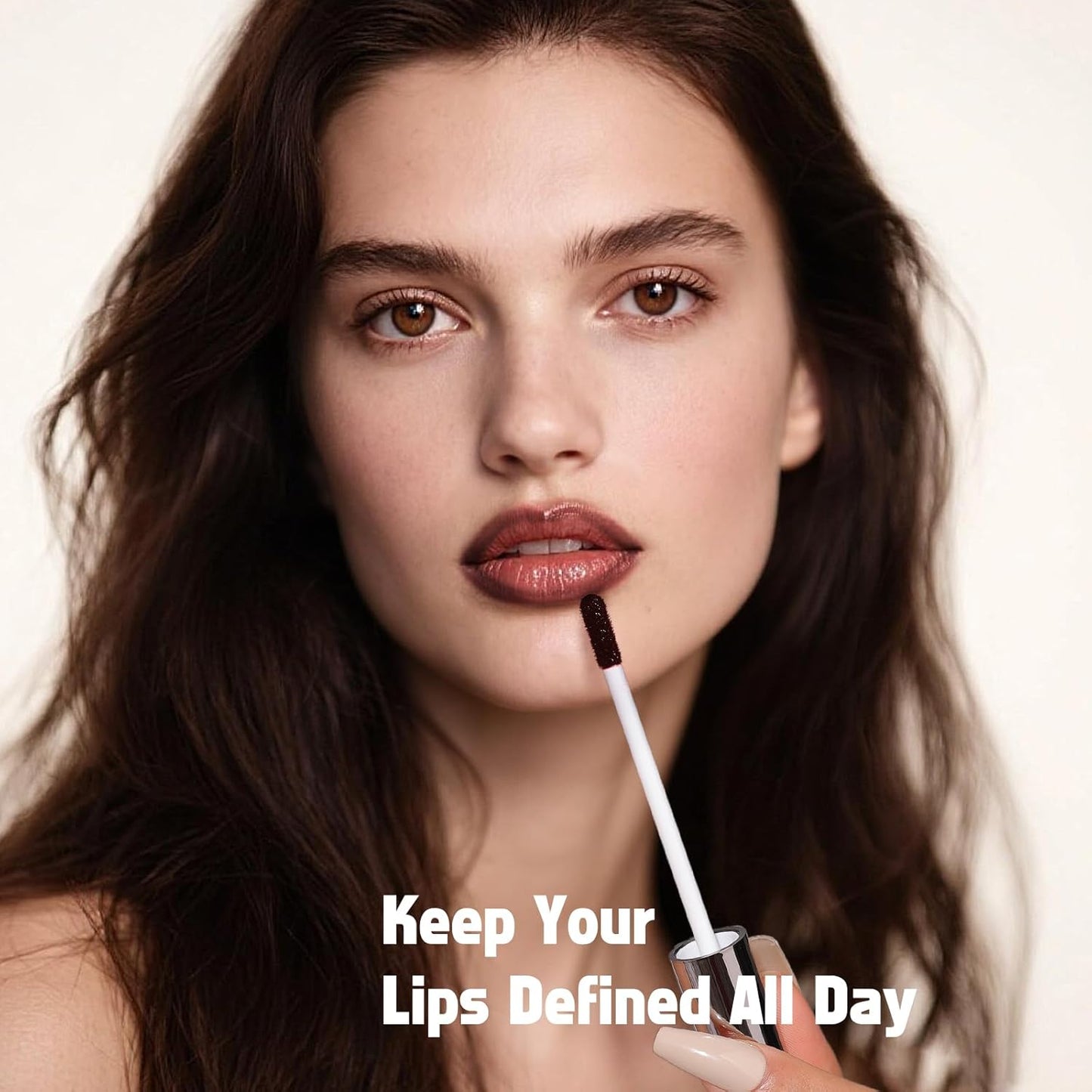 KIMUSE Peel Off Lip Liner Stain, Long Lasting Lip Tint Stain Peel Off, Waterproof, Transfer-Proof, Highly Pigmented Color Peel Off Lip Stain Liner, Matte Finish