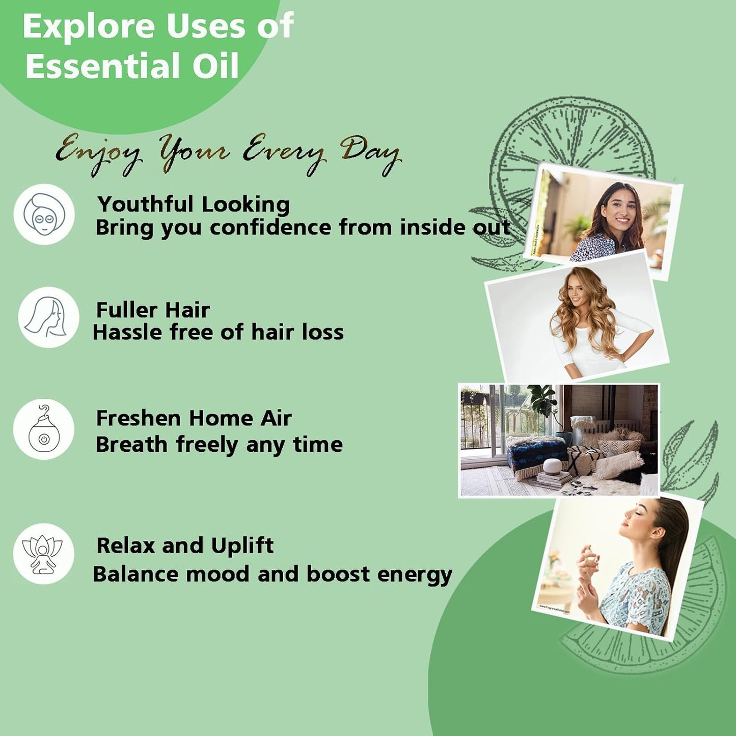 Lemongrass Essential Oil 1 Oz – 100% Pure Natural Lemongrass Oil for Diffuser, Skin, Body, Spray, Massage & DIY, Fresh Citrus Aroma