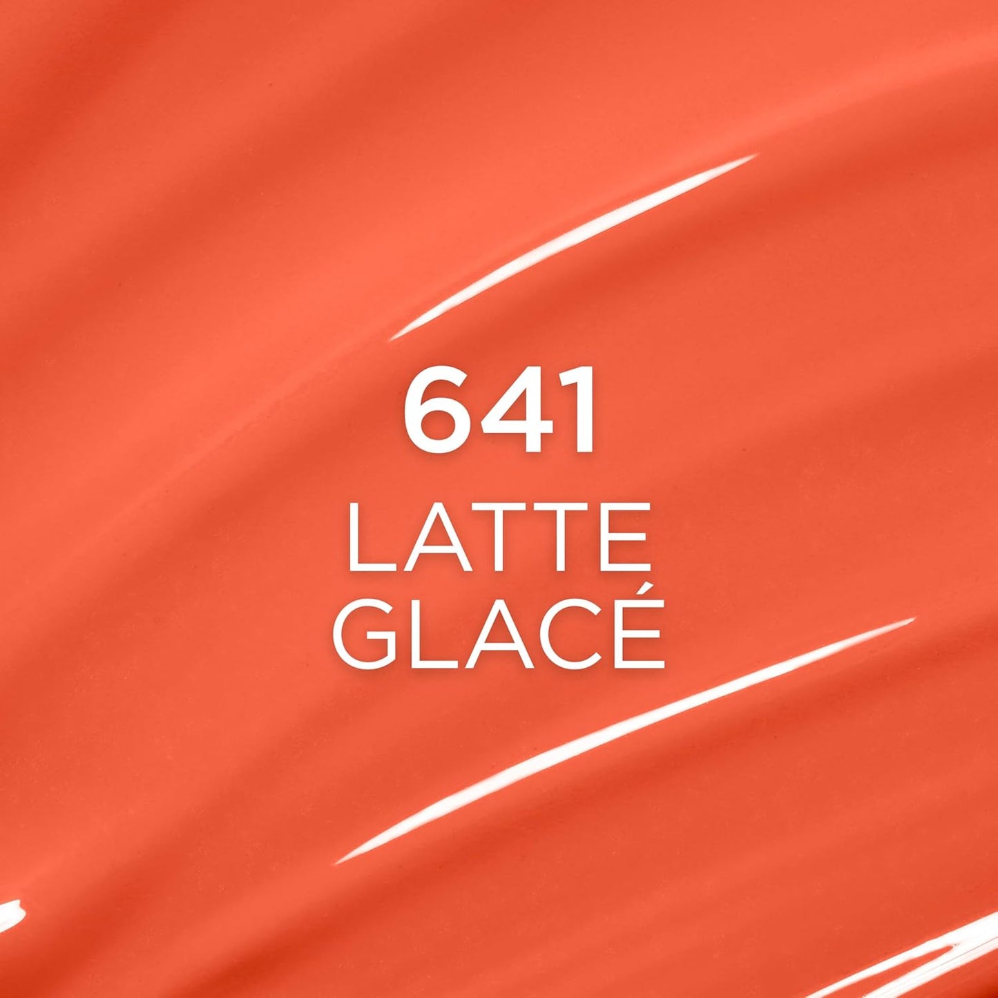 L'Oreal Paris Plump Ambition Hyaluron Lip Oil, 24 HR Lip Gloss with Hyaluronic Acid, Volumizing Formula with Glass-Like Shine, Latte Glace 641, 0.16 Fl Oz