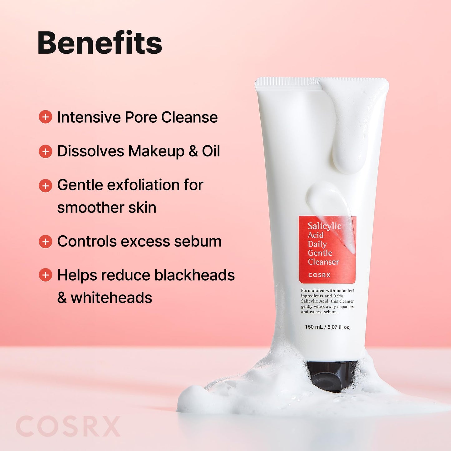 COSRX Salicylic Acid Daily Gentle Cleanser