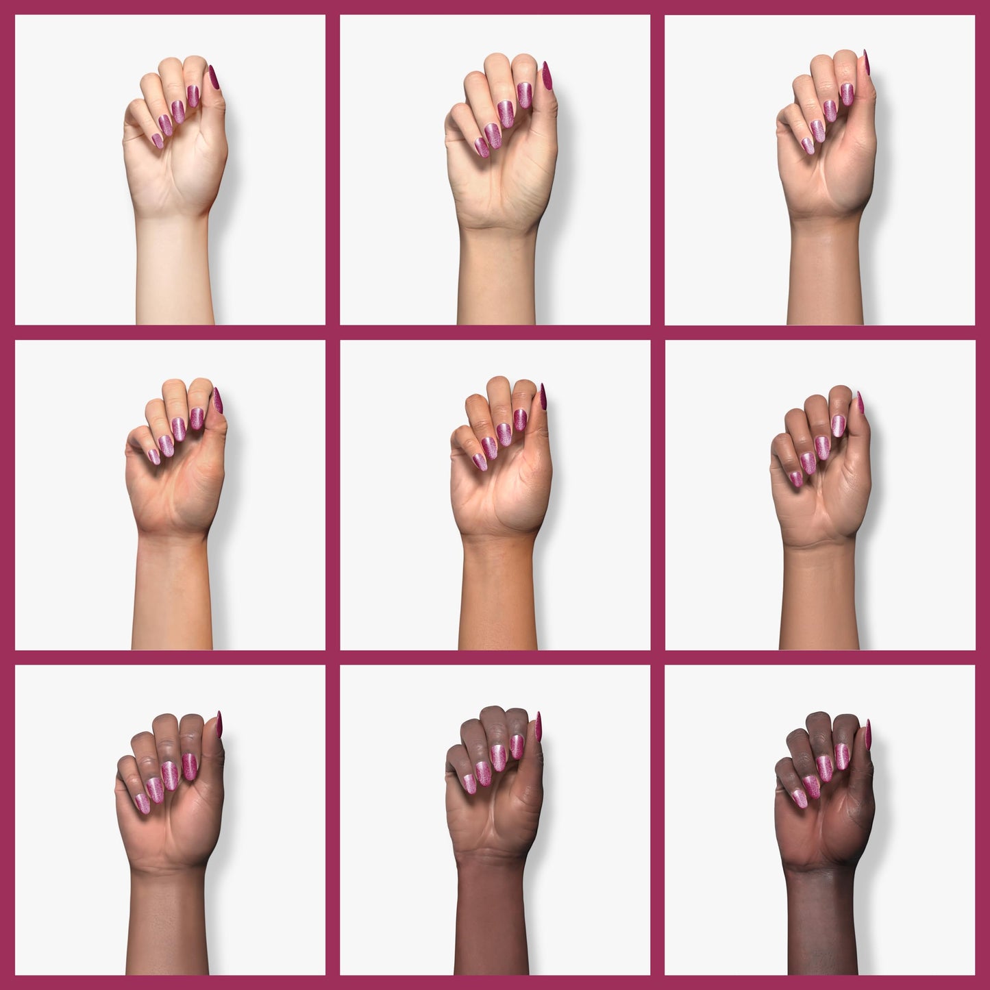Gelish MINI TPO-Free Long-Lasting Gel Nail Polish I'm From The Fuchsia 9 mL