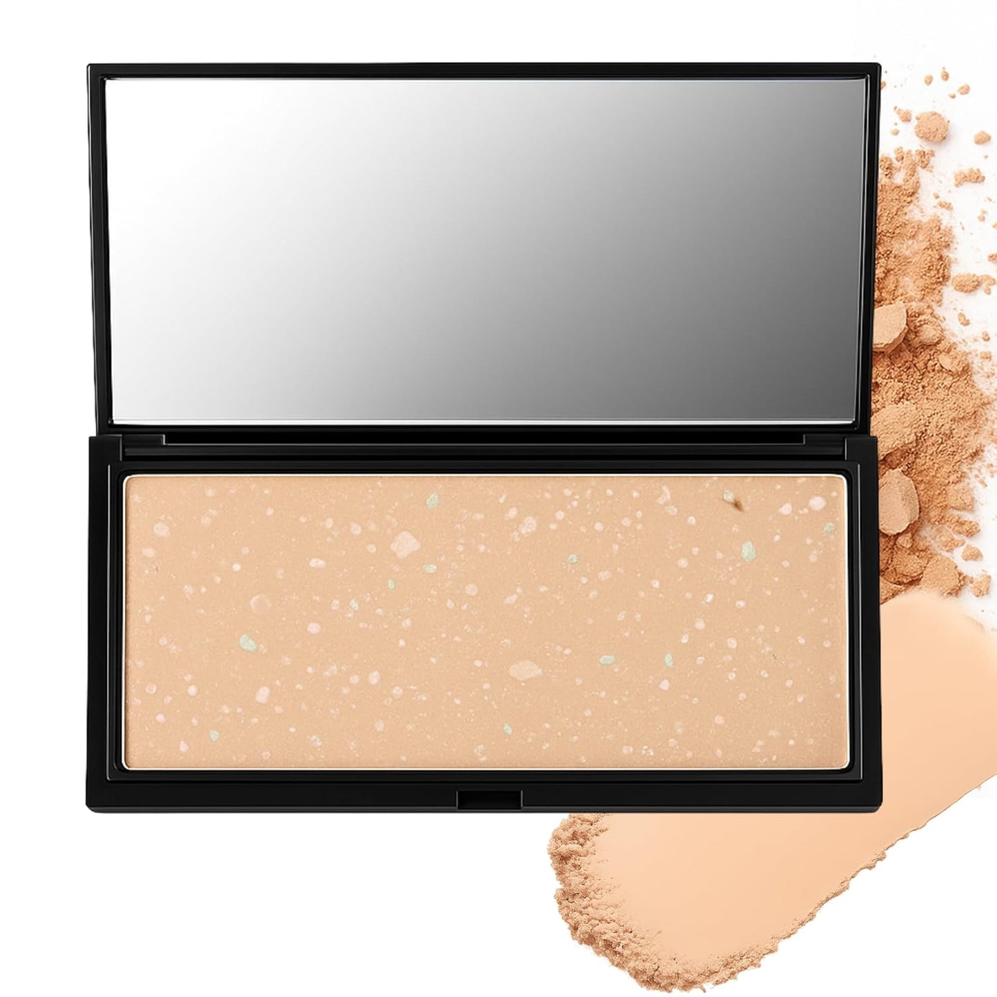 Ready to Wear Lasting Couture Finish - Color Correcting Powder Makeup Compact, Universal Correcting Foundation - Deluxe Size