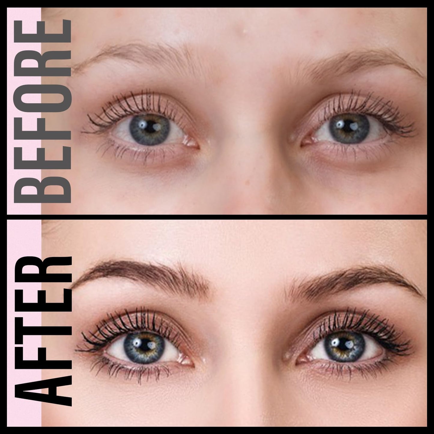 Curved Eyebrow Pencil, 2-in-1 Dual-Ended Eyebrow Pen with Curved Tip and Precise Brush-Tip, Waterproof, Microblading, Long Lasting (Light Brown)