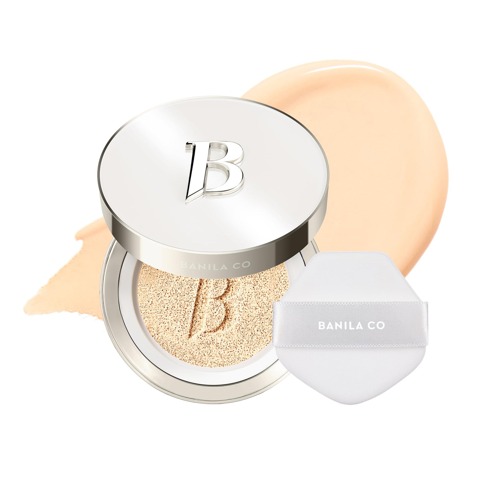 BANILA CO Covericious Cover Cushion - Long-Wear Matte, 21W IVORY (0.49 oz)