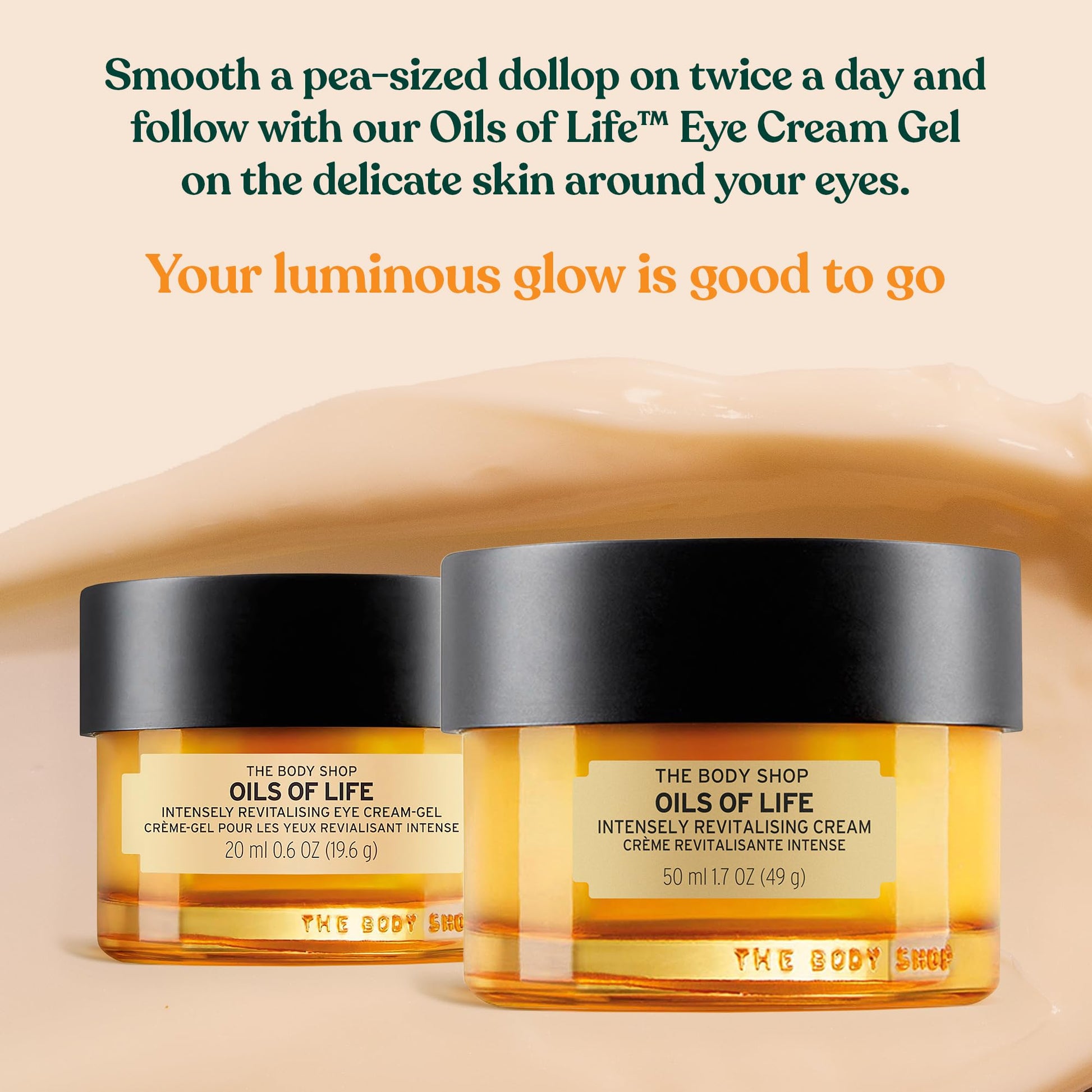 The Body Shop Oils of Life Intensely Revitalizing Cream - Lightweight, Nourishing Cream