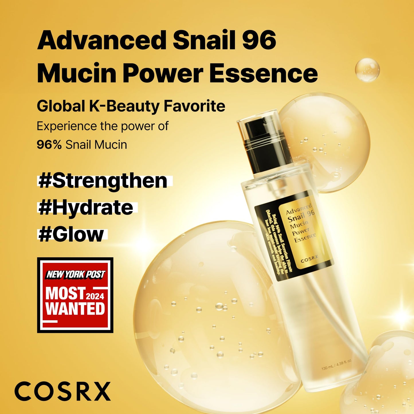 COSRX Mini Snail Mucin 96% Repairing Serum 1.01 fl.oz