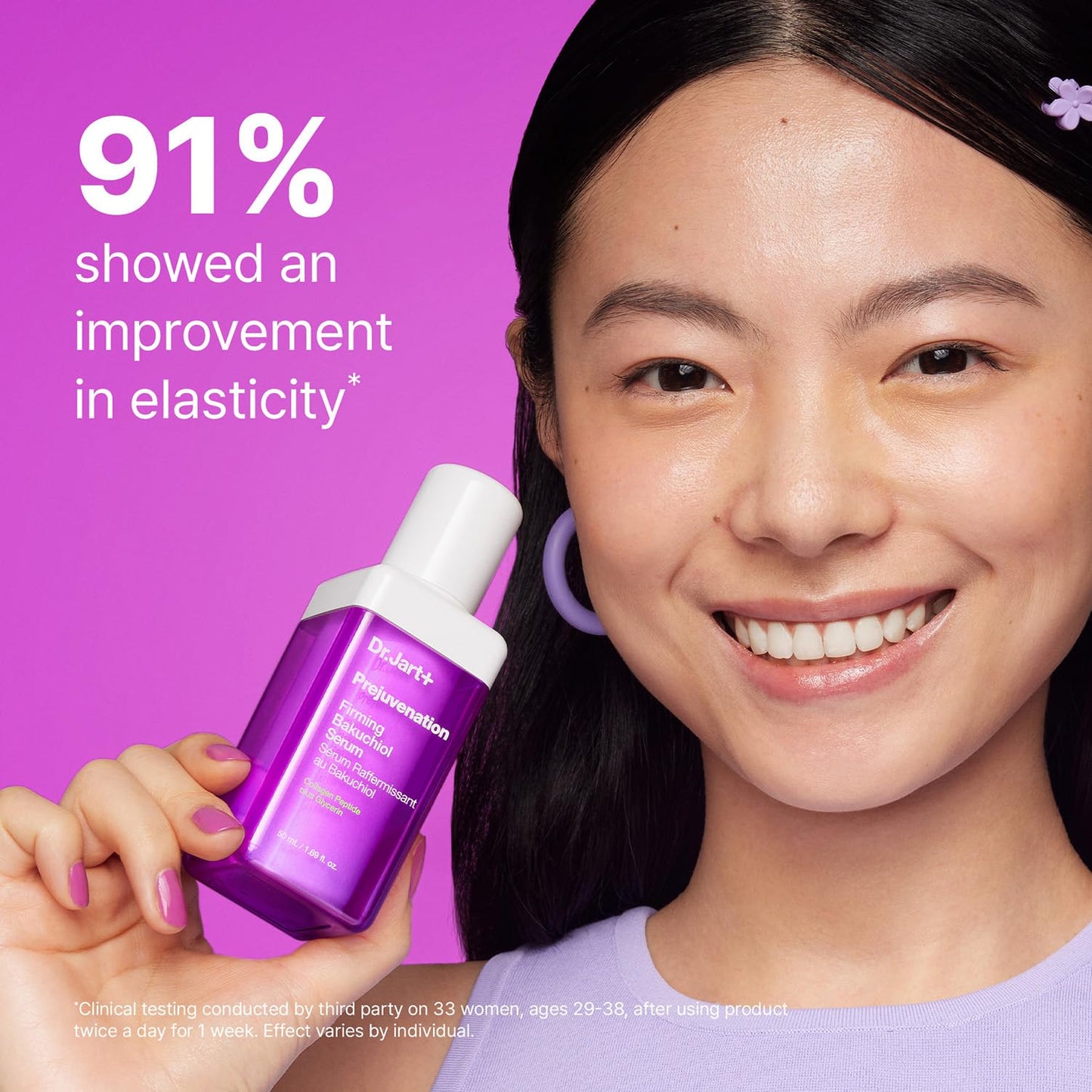 Dr.Jart+ Prejuvenation Firming Bakuchiol Serum with Collagen Peptides | Korean Anti Aging Serum |