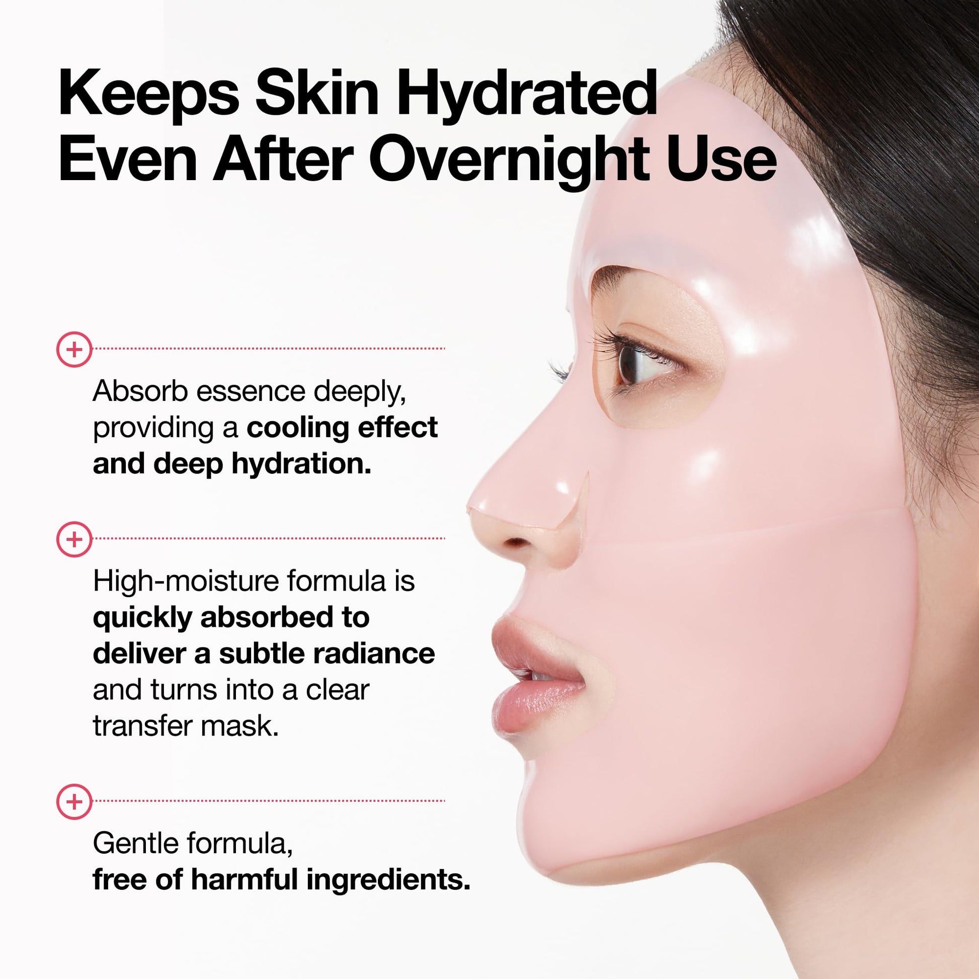 ANUA Peach 70 Niacin Brightening Collagen Mask, 1.34 fl.oz/4ea