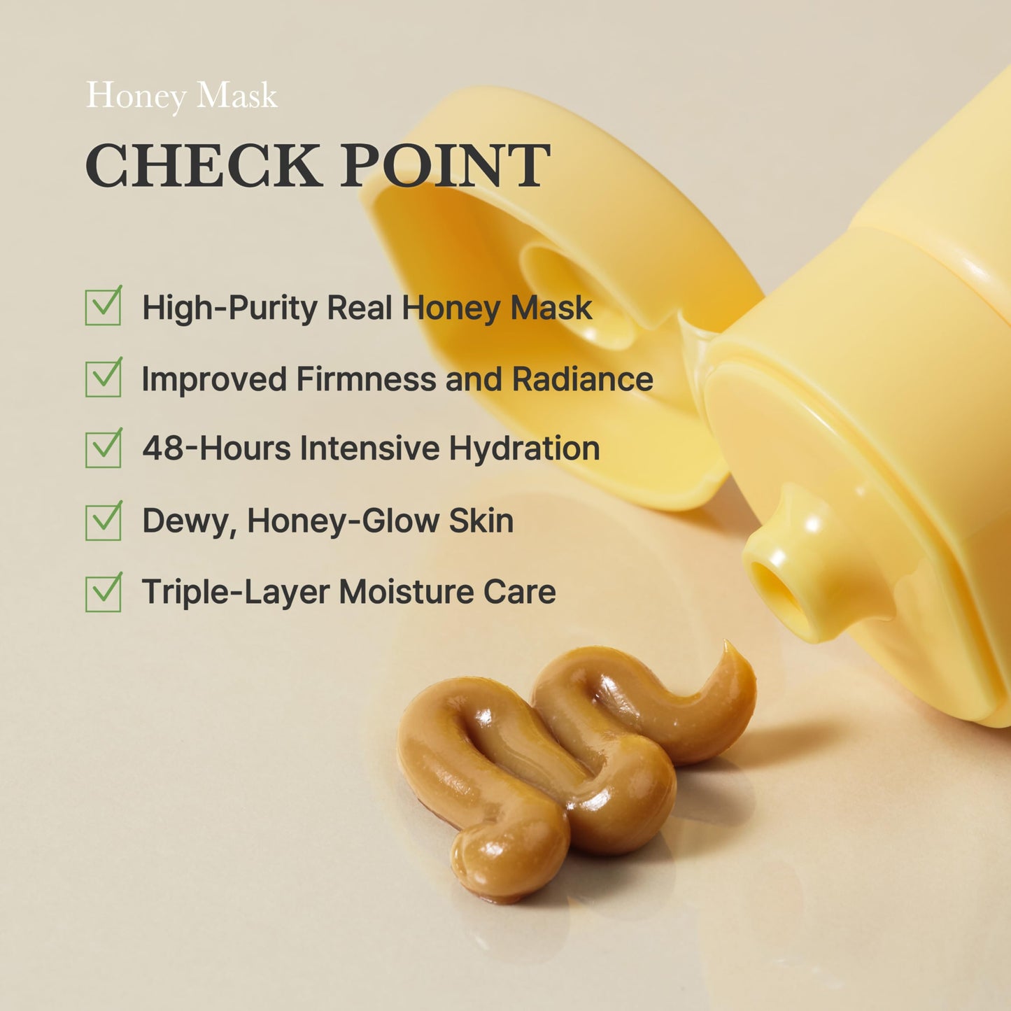 I'm from Honey Mask, Deep Nourishing Wash-Off Mask with Natural Honey, Glass & Dewy Glow