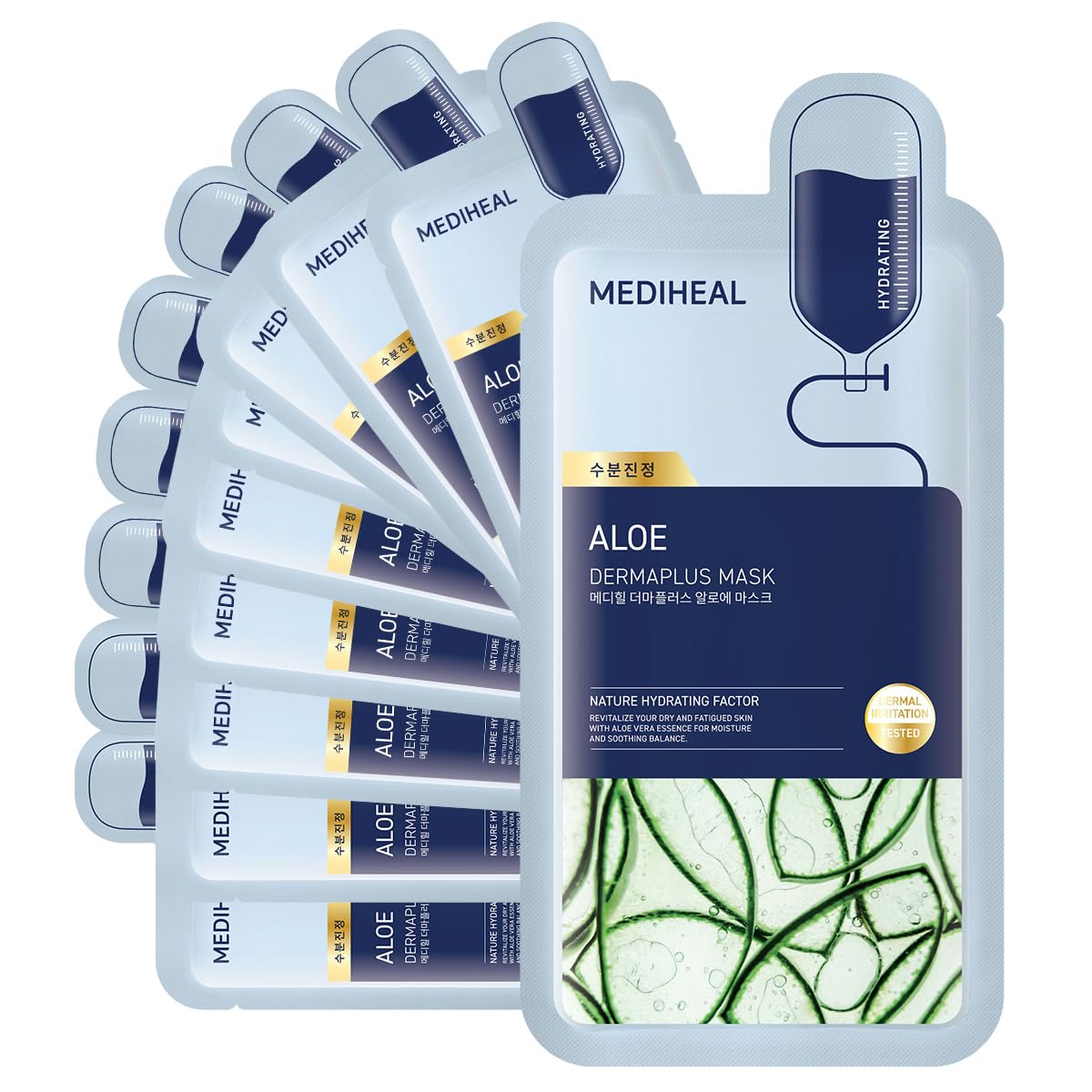 MEDIHEAL Dermaplus Aloe Daily Hydrating Mask (10ea)