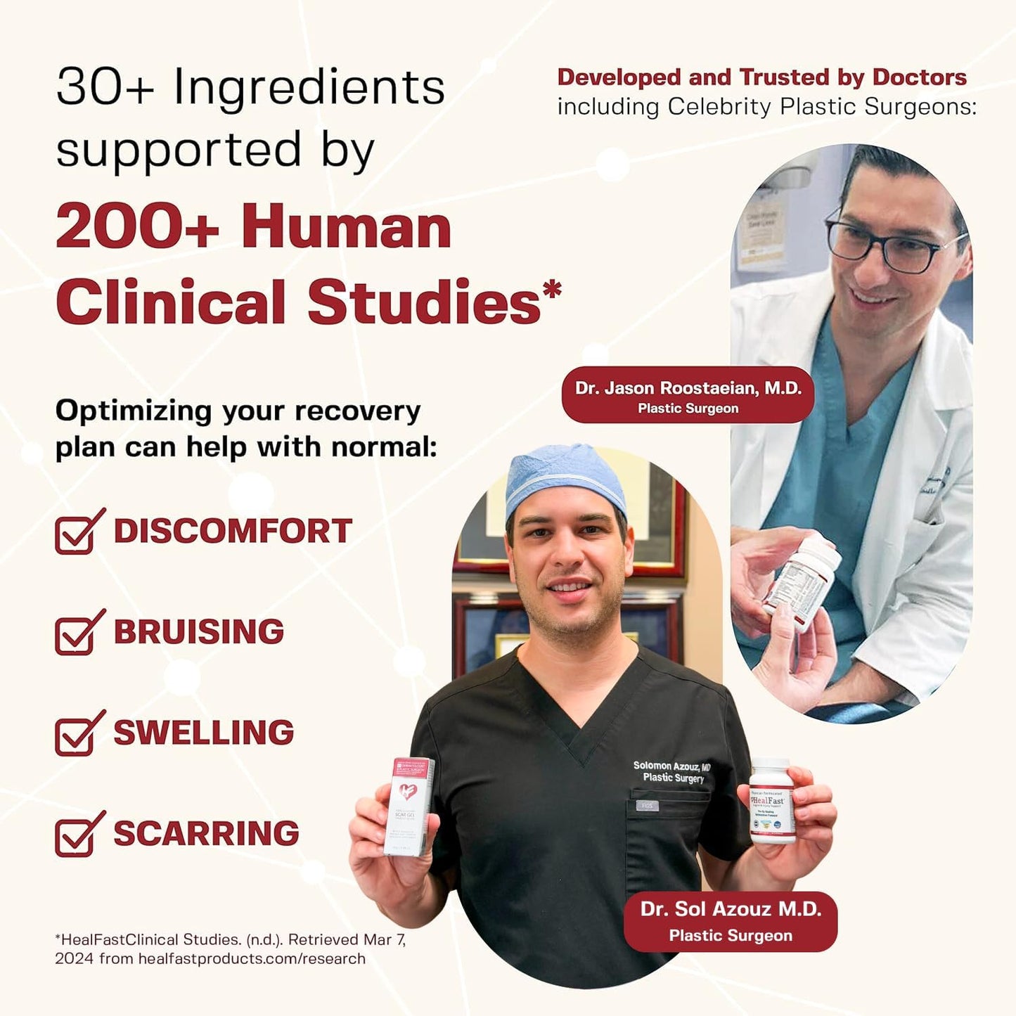 Surgery & Injury Recovery Supplement (Pre-Op): Quercetin, Probiotics Supplement for Wound, Liposuction, Tummy Tuck, and BBL Post Surgery Supplies