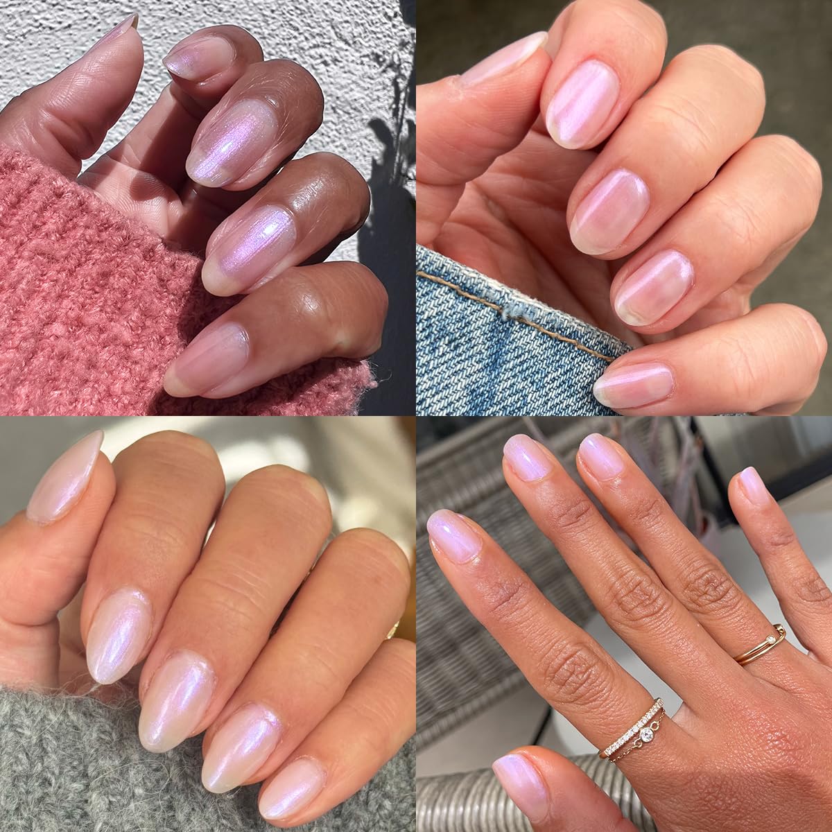 Olive & June Quick Dry Nail Polish | Instant Fast-Drying Smudgeproof Color | 15-free Vegan Cruelty-Free Formula | Lasts up to 5 Days |Salon-Quality Manicure Pedicure at Home |Baroque Pearly Iridescent