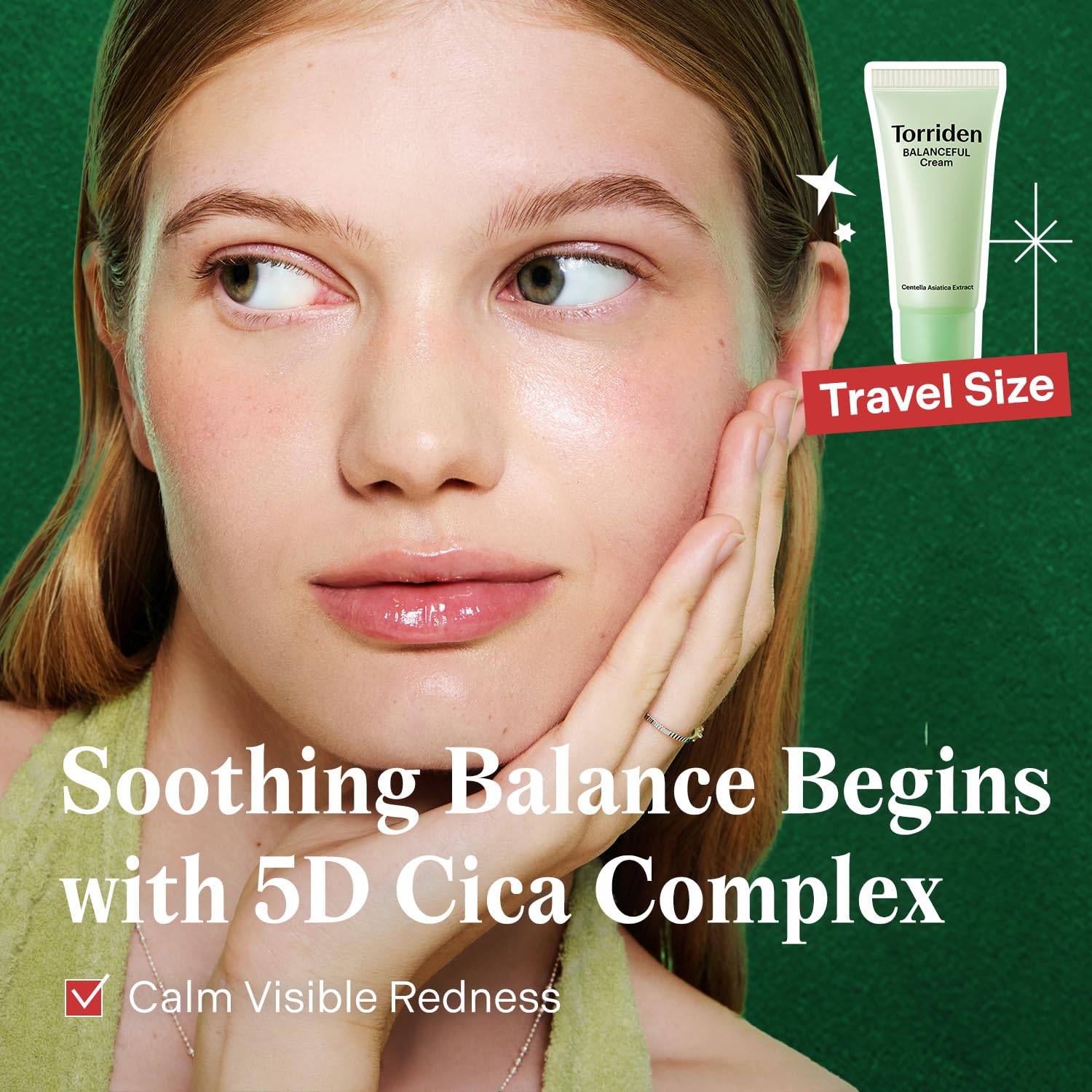 Torriden Holiday Wonder Pop Duo Gift Set (Green) | DIVE IN Hyaluronic Serum + BALANCEFUL Cica Cream