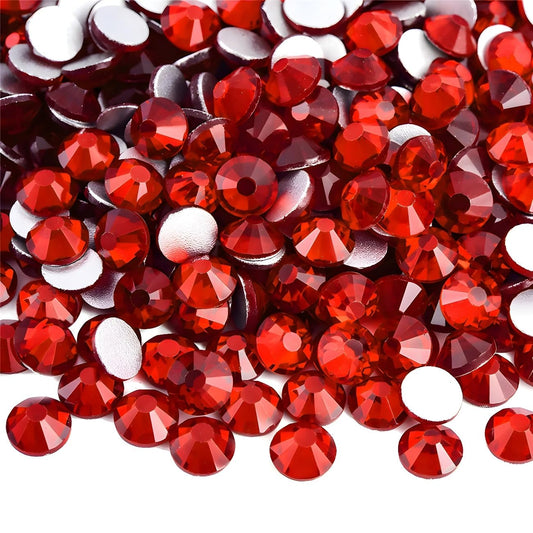 Flatback Rhinestones Round Gems for Nails Art and Crafts 4000Pcs SS6 2mm Glitter Crystals Stone DIY
