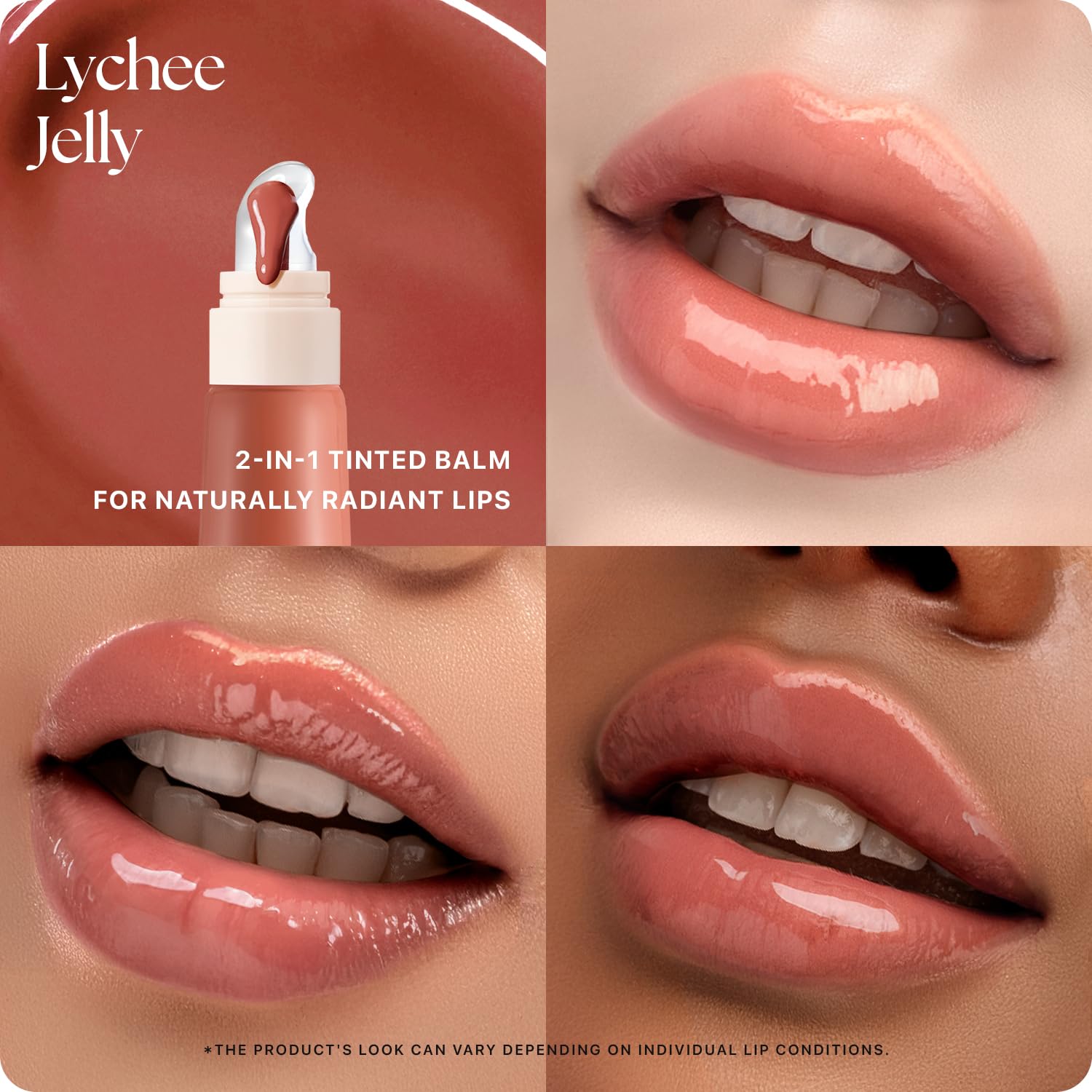 Nature Republic Honey Melting Lip Butter Balm | Hydrating Tinted Balm with Peptides, for Sheer &