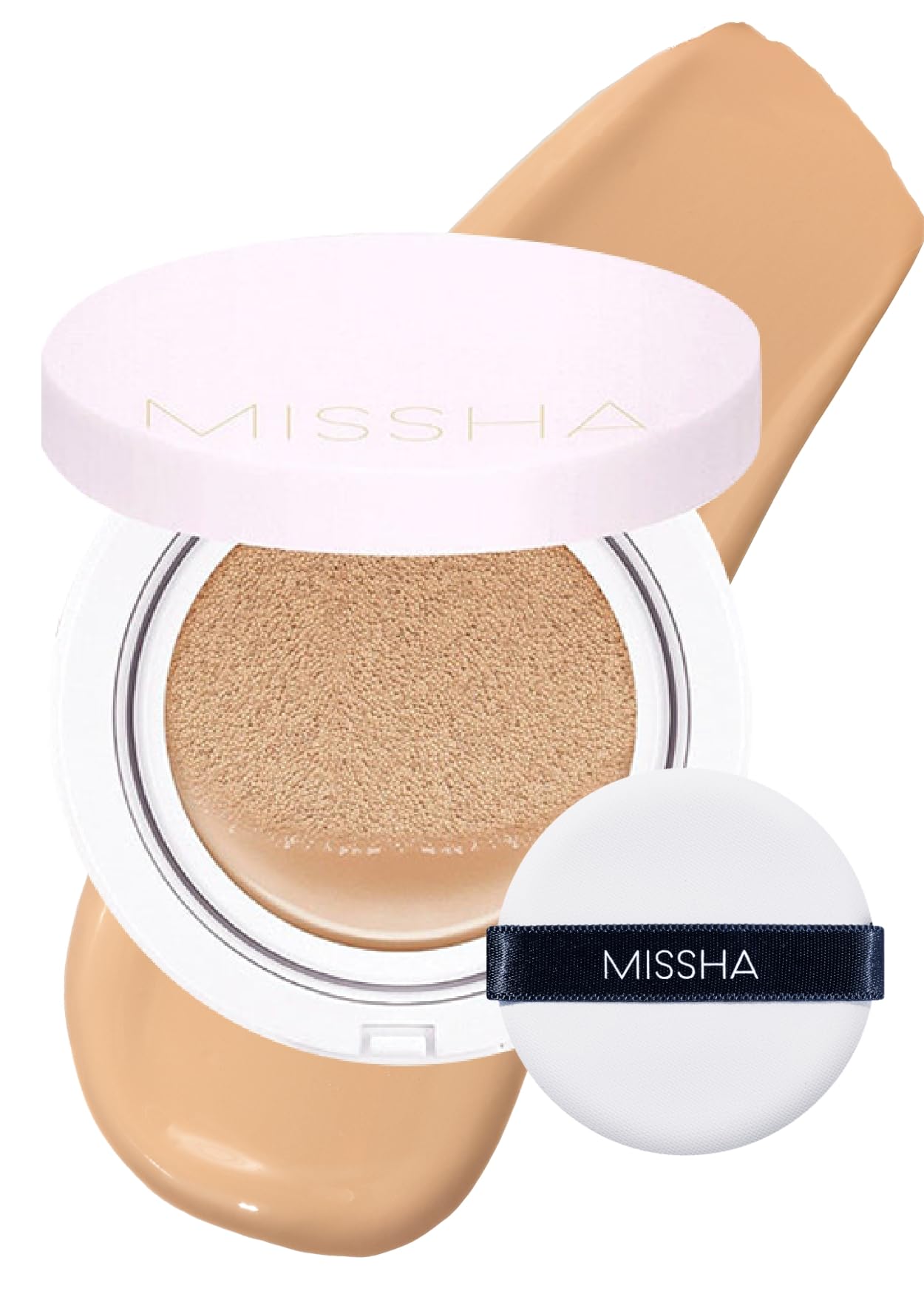 MISSHA Magic Cushion Foundation No.25 Warm Beige, Dewy Coverage