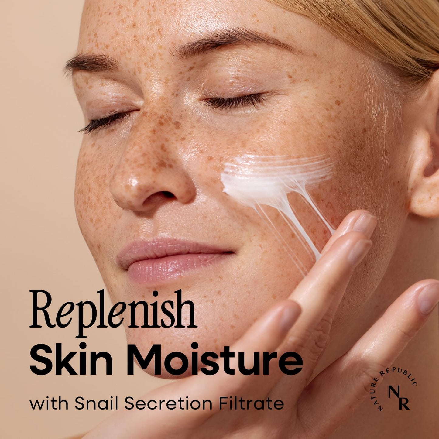 Nature Republic Snail Mucin Cream | Hydrating Korean Moisturizer for Repair & Glow, K-Beauty